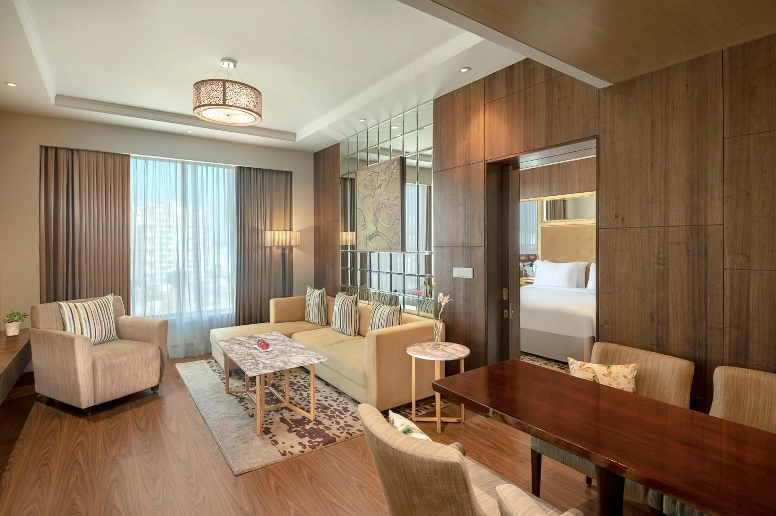 Living room in Radisson Blu Pune Hinjawadi