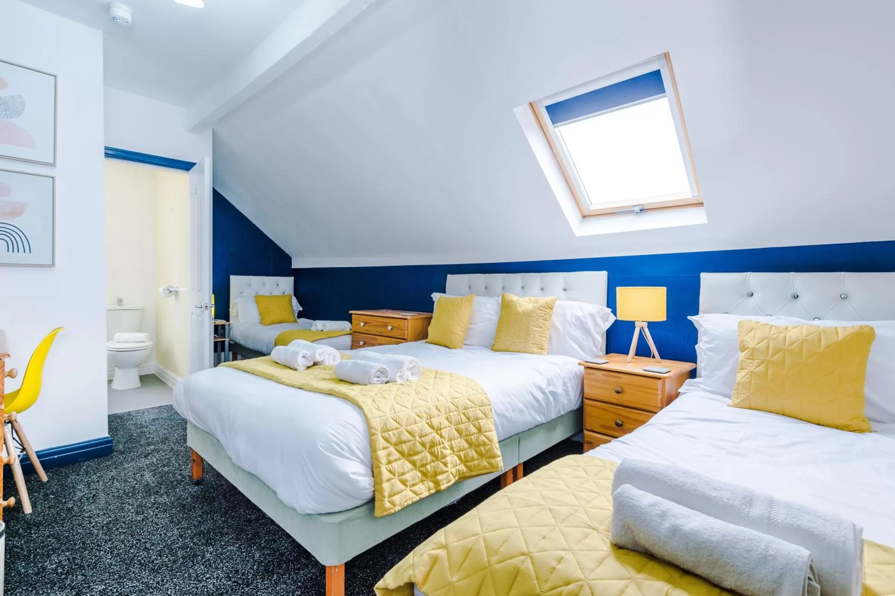 Bed in Pebbles Guest House