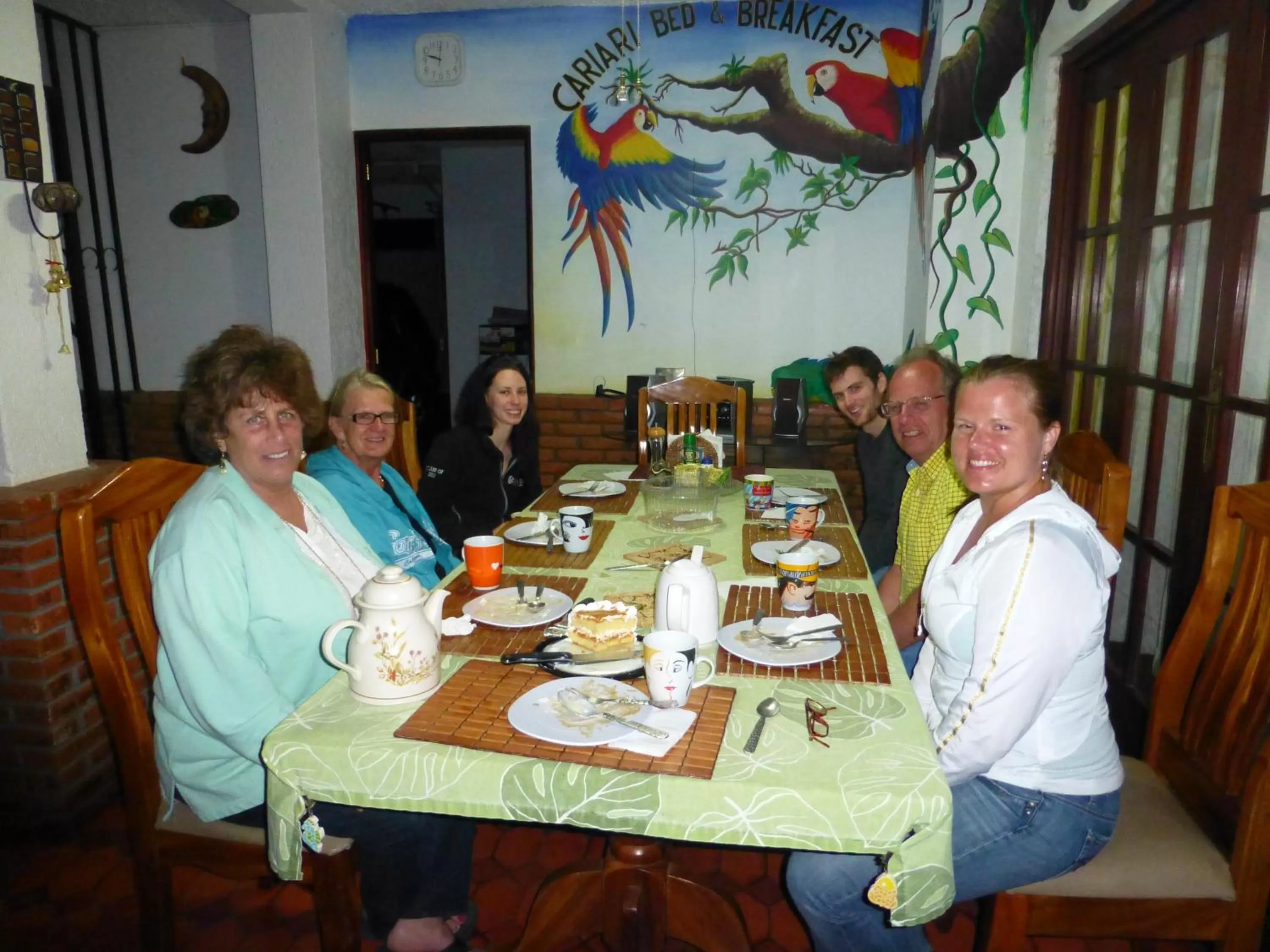 Patio in Cariari Bed & Breakfast