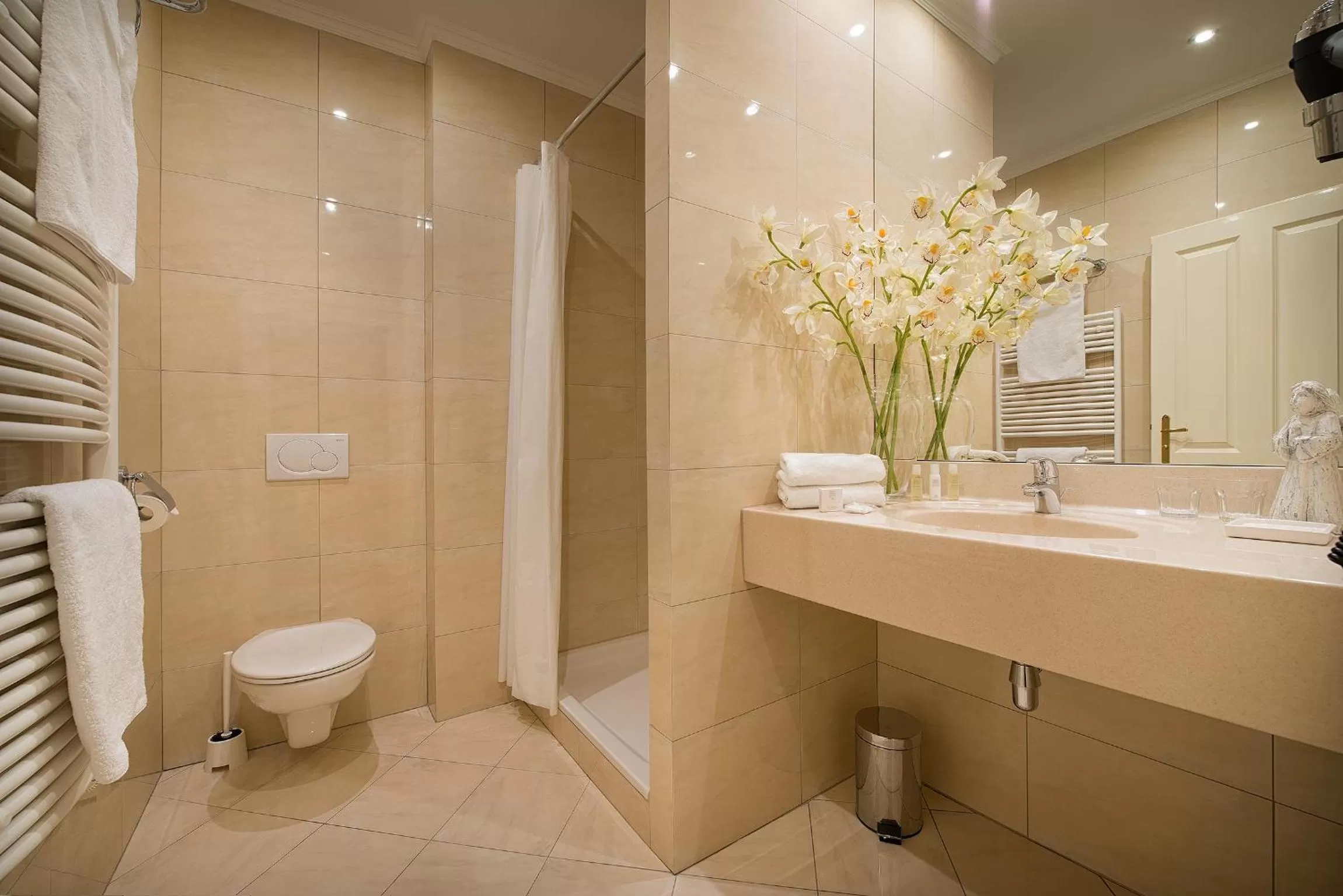 Shower in Hotel Angelis