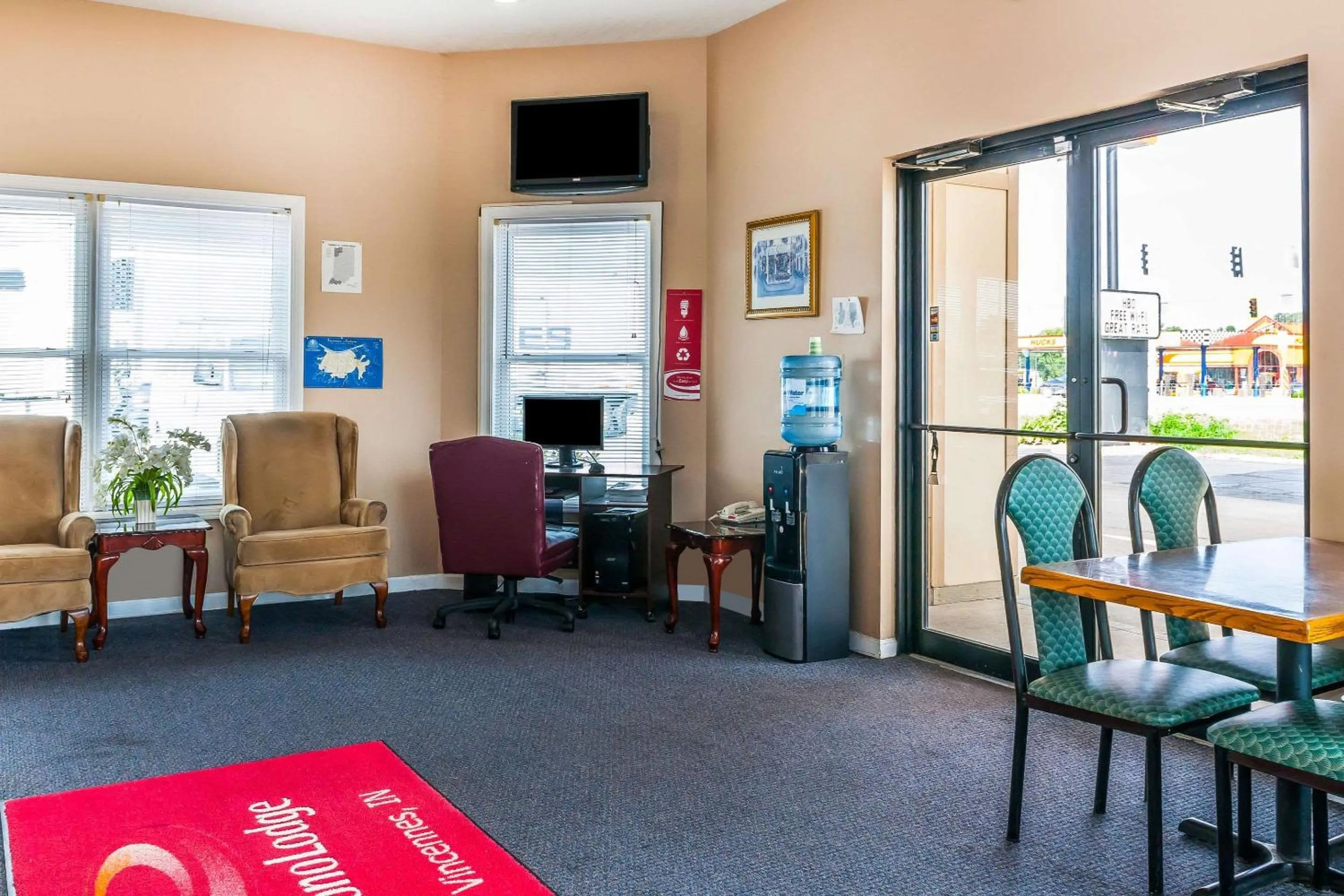 Lobby or reception in Econo Lodge Vincennes