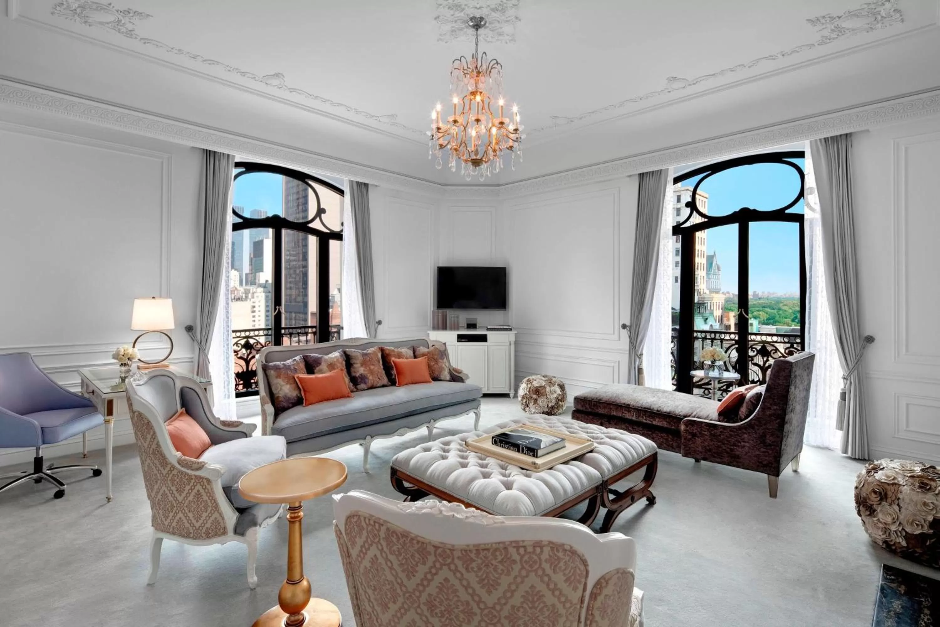Living room in The St. Regis New York