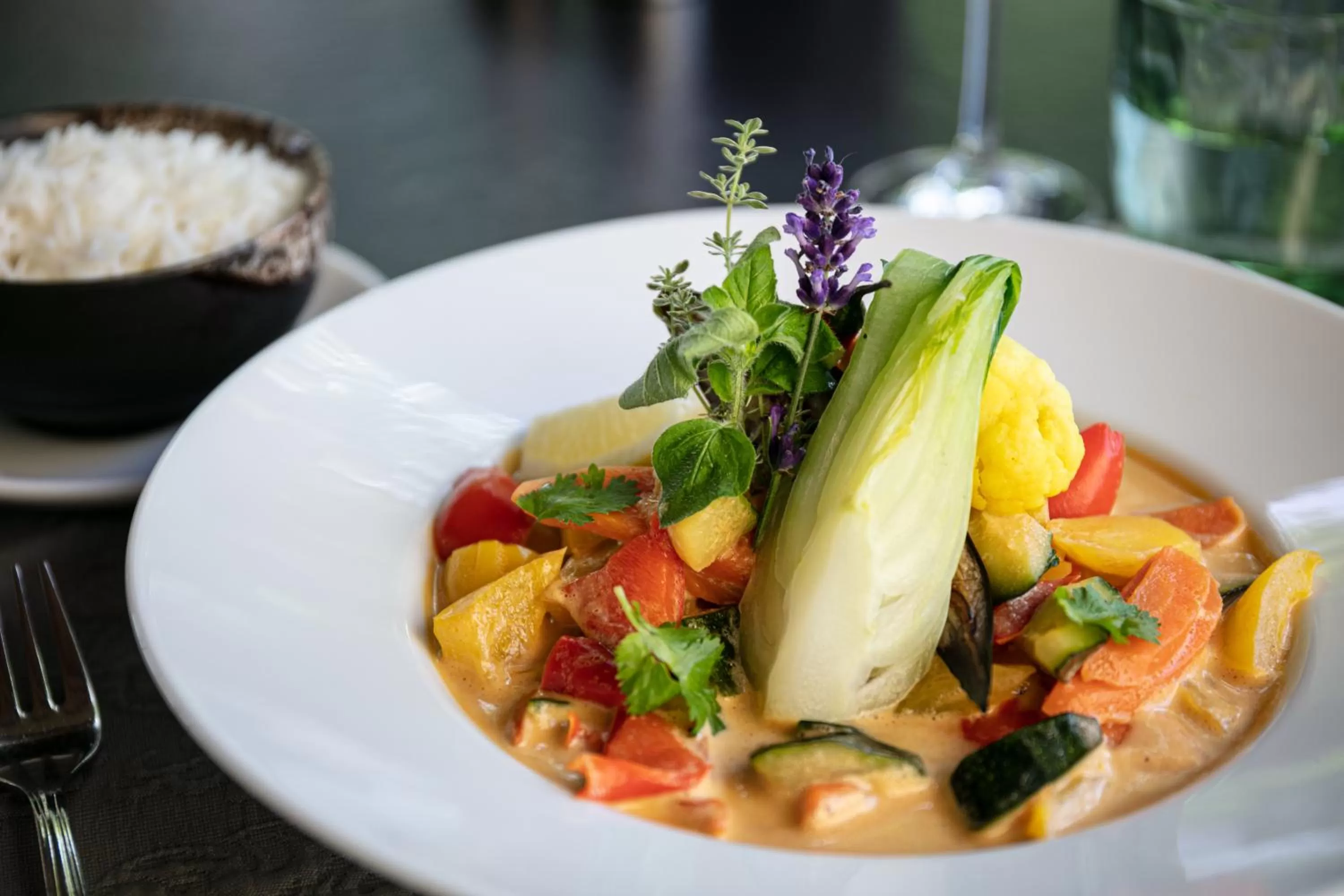 Food and drinks in Hotel Restaurant Seegarten