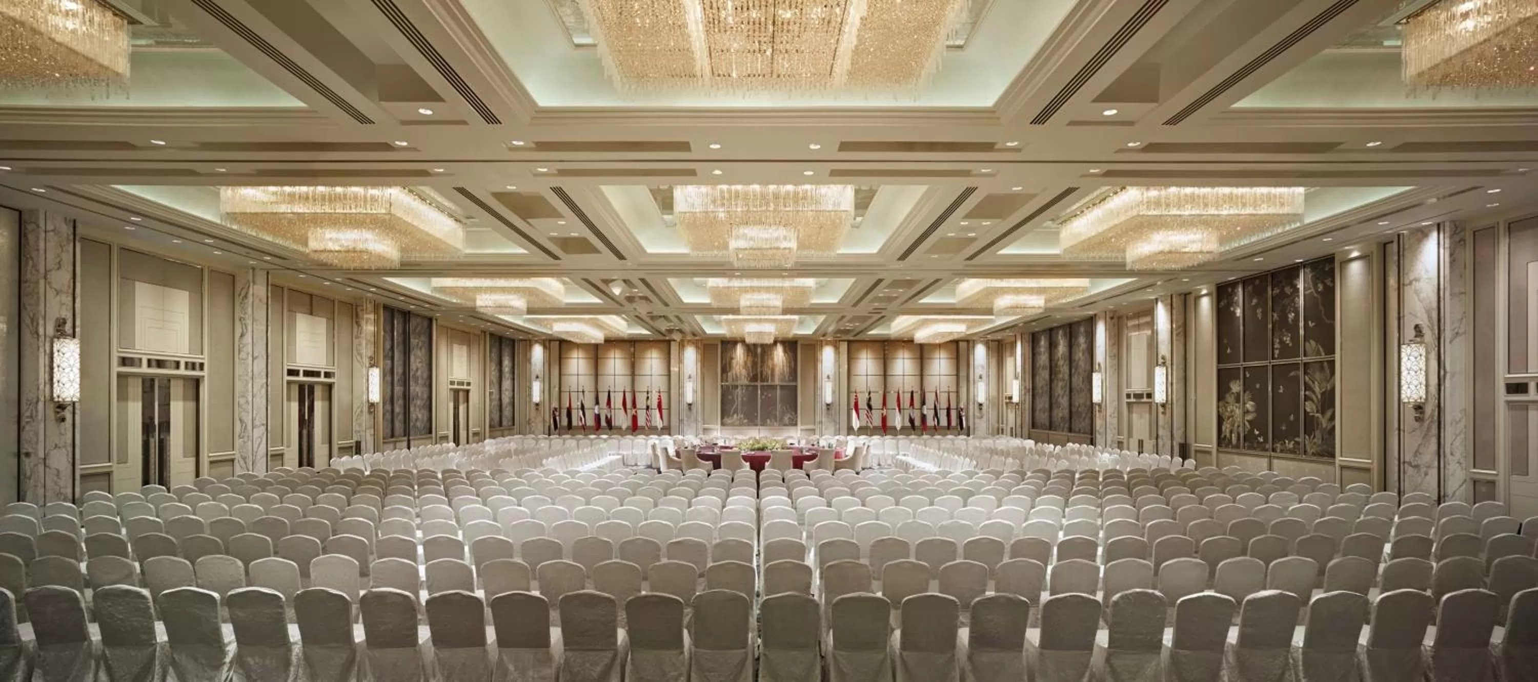 On site in Shangri-La Singapore