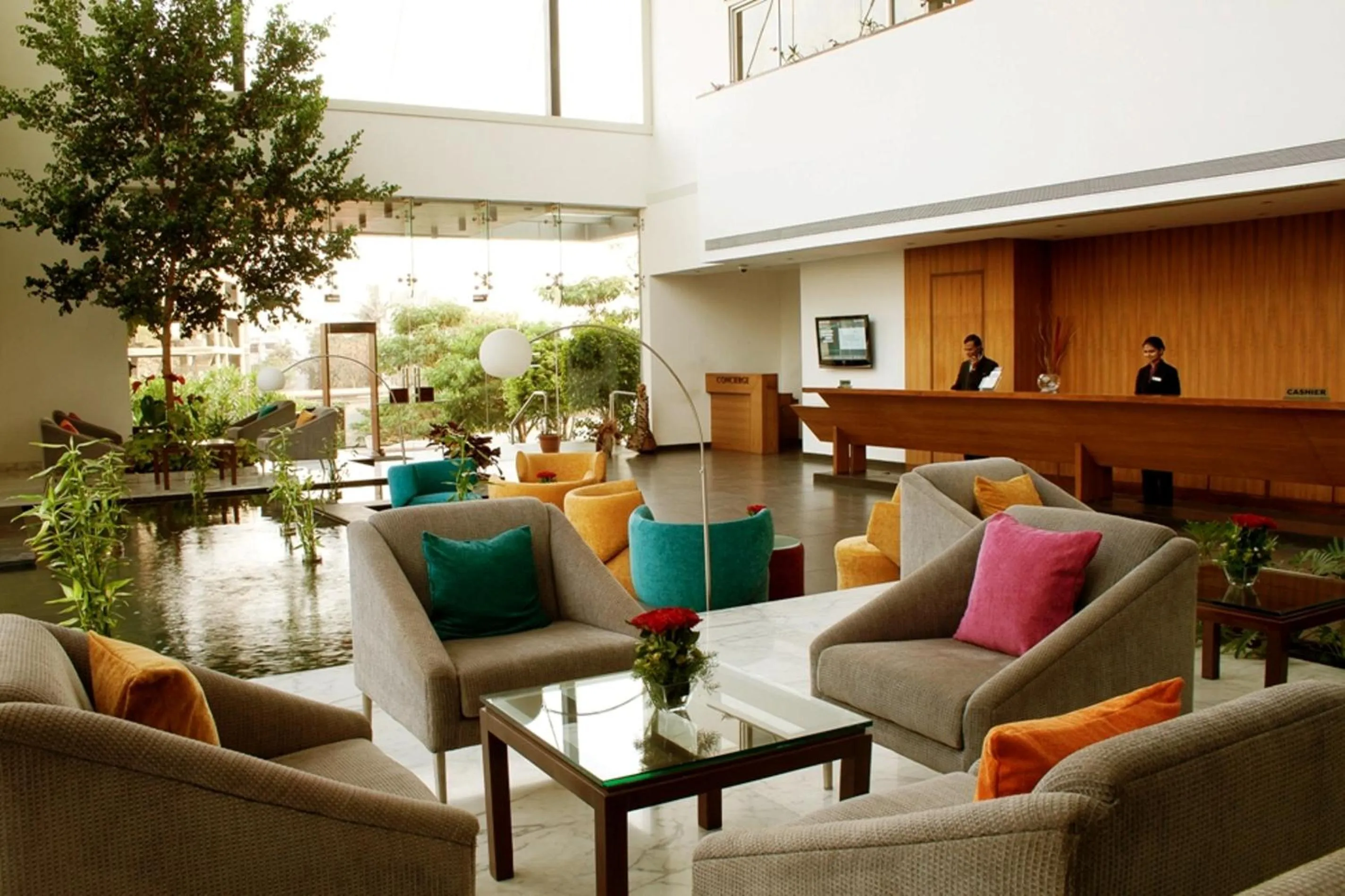 Lobby or reception in Hotel Parc Estique