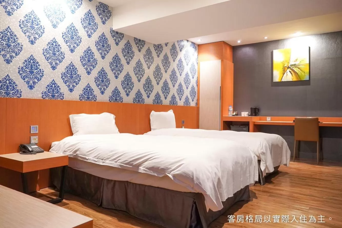 Bed in Talmud Hotel Yizhong