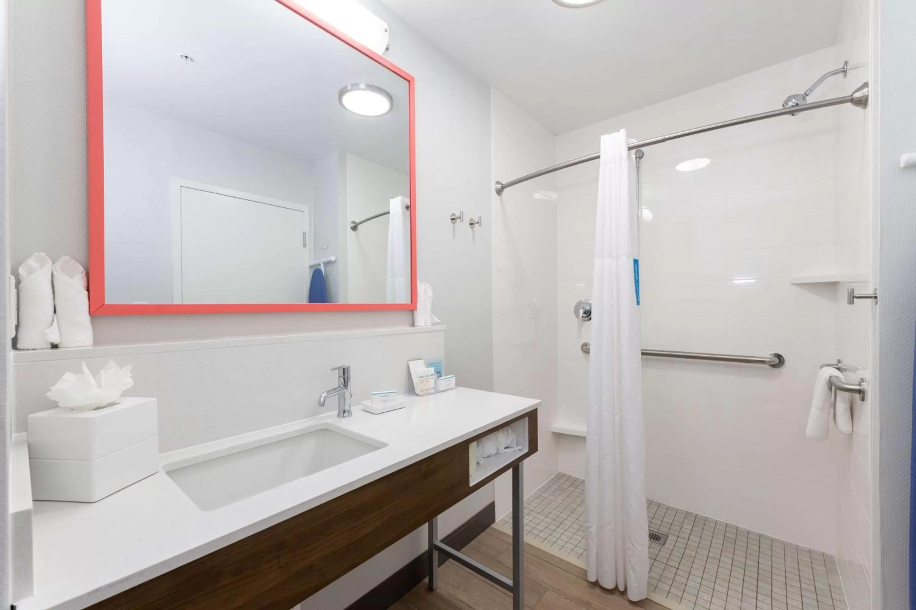 Bathroom in Hampton Inn Christiansburg/Blacksburg