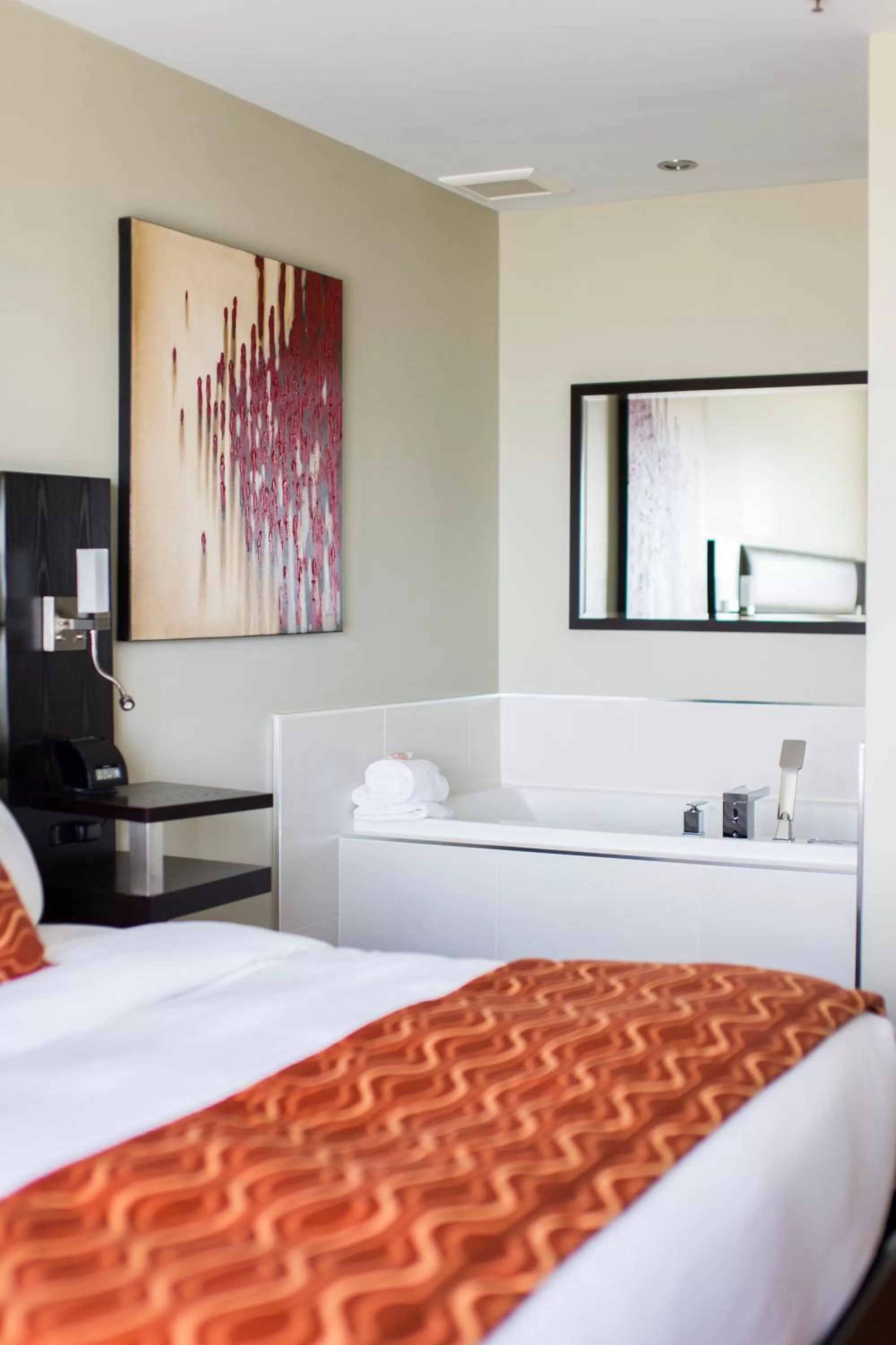 Bedroom, Bed in Hotel Levesque