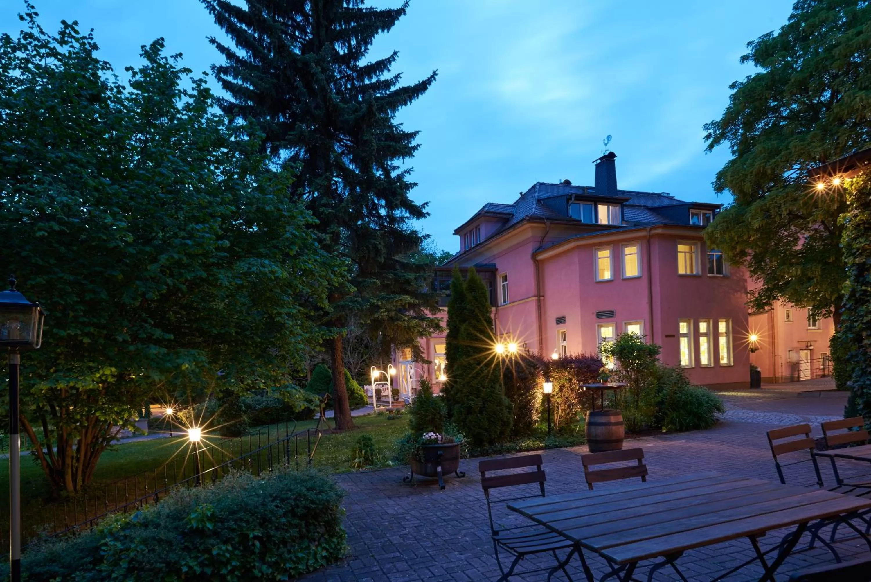 Facade/entrance in Parkhotel Güldene Berge