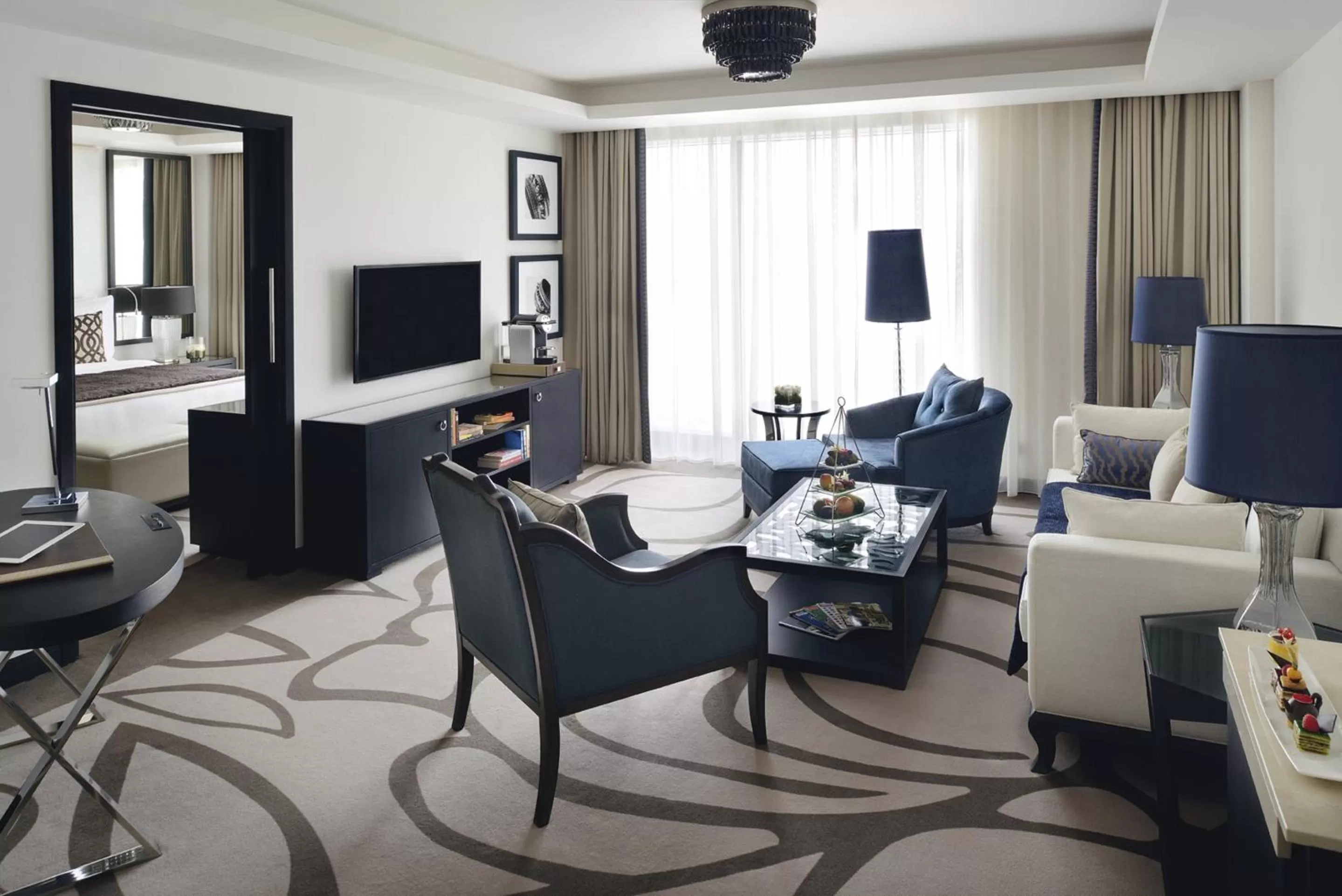 Living room in Voco - Riyadh by IHG