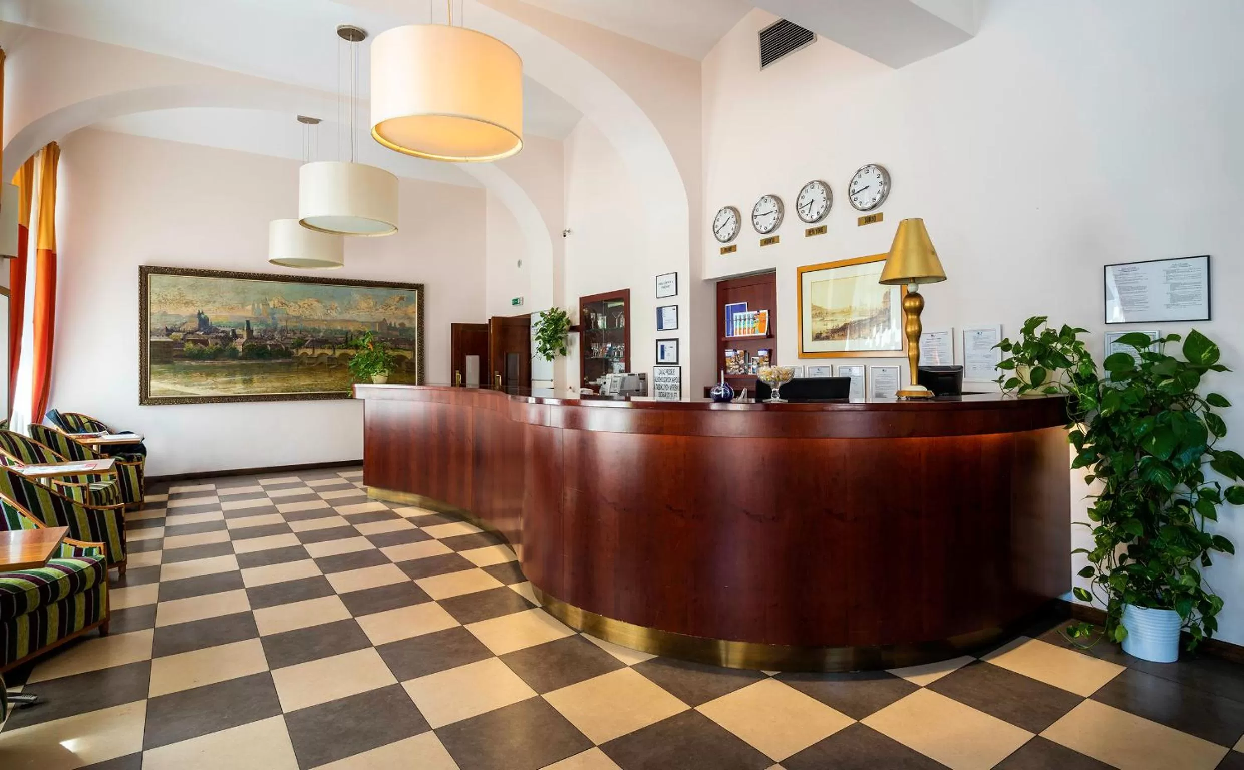 Lobby or reception in EA Hotel Downtown