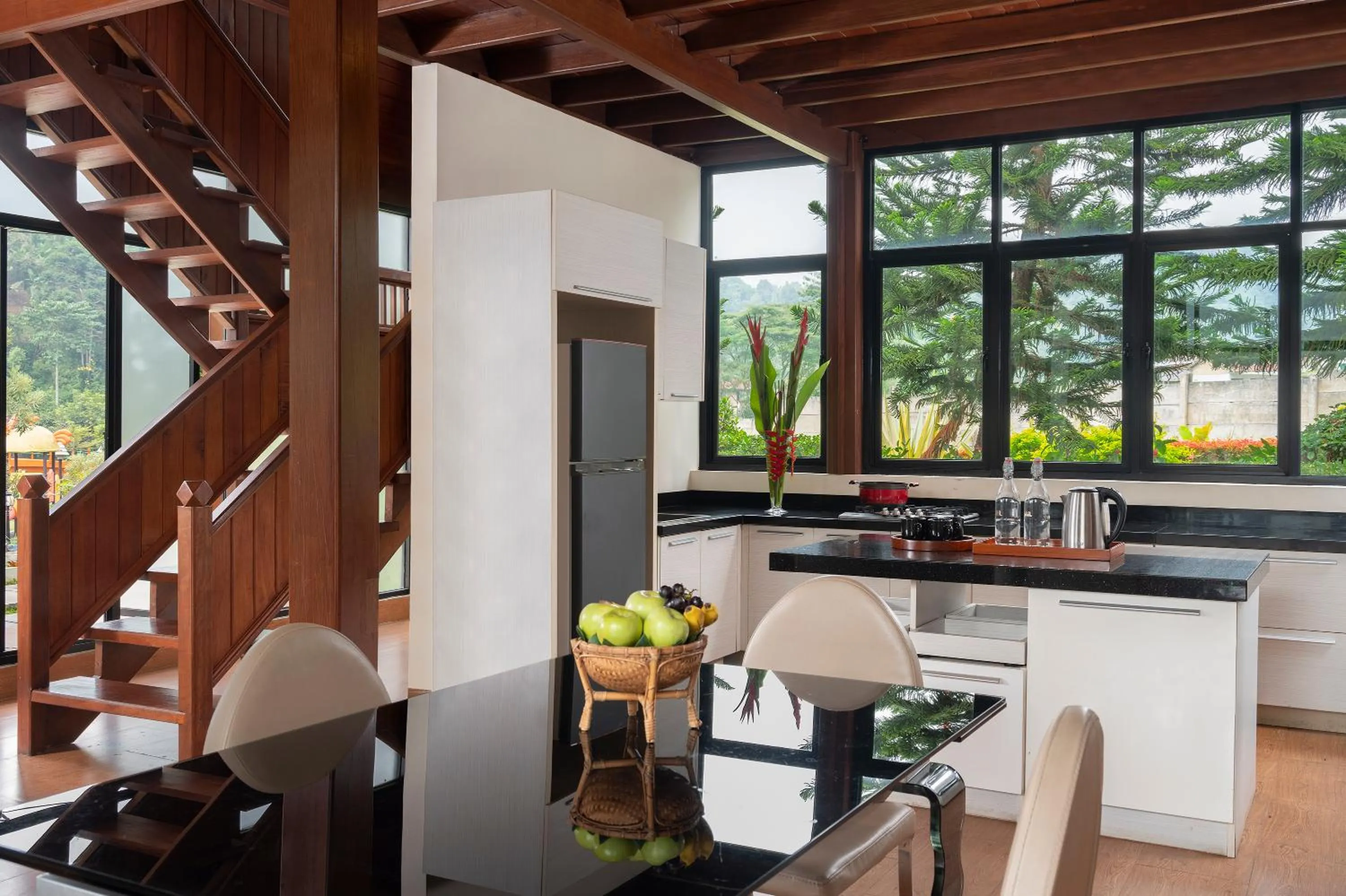 Dining area in JSI Resort Megamendung