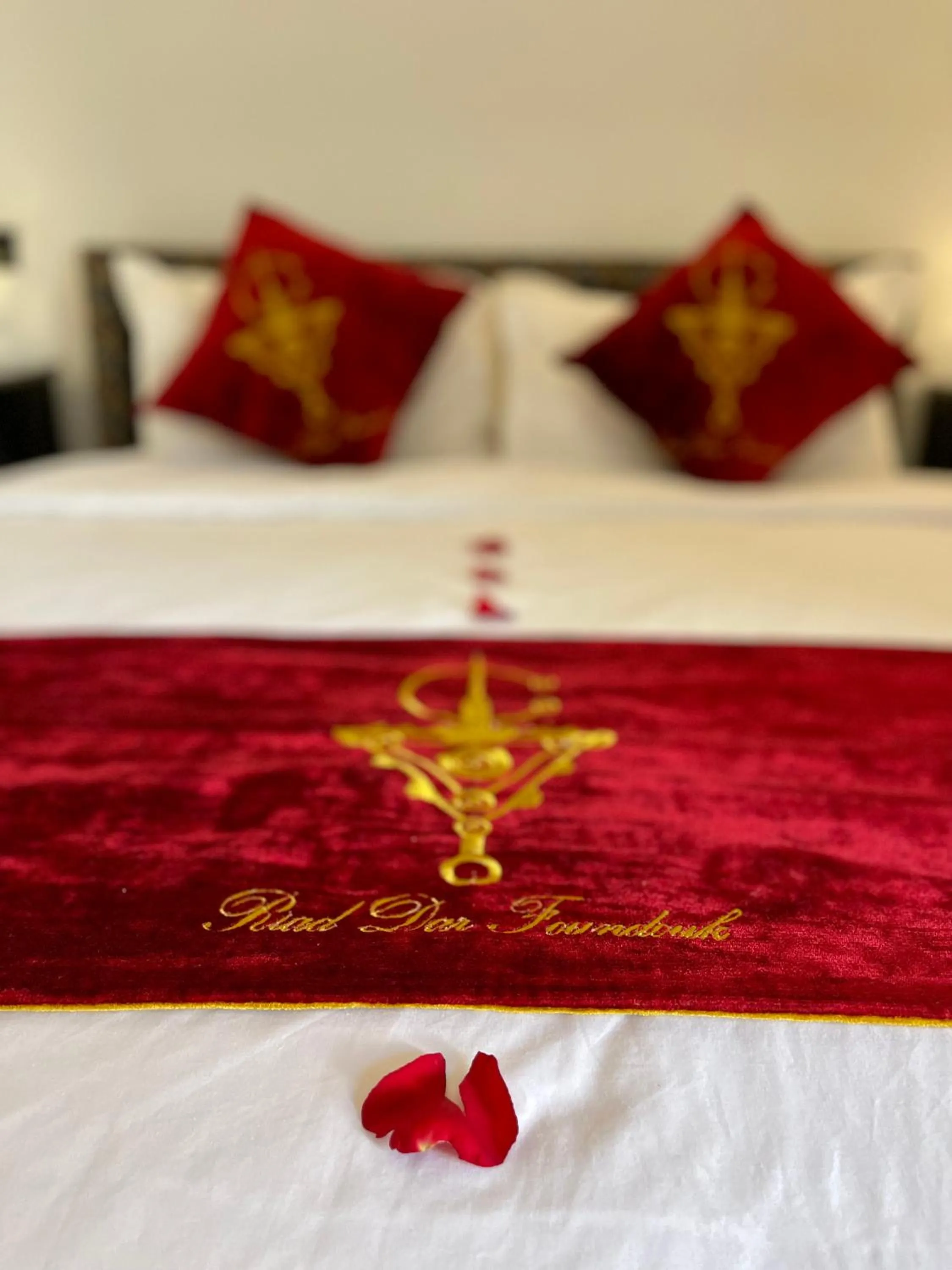 Bedroom in Riad Dar Foundouk and Spa