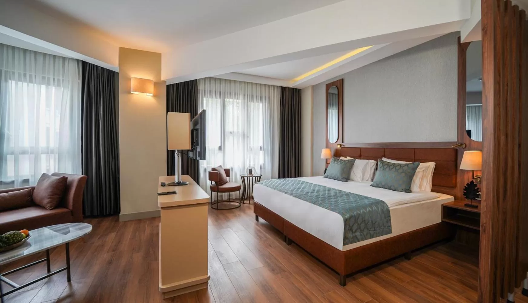 Bed in Grand Sirkeci Hotel