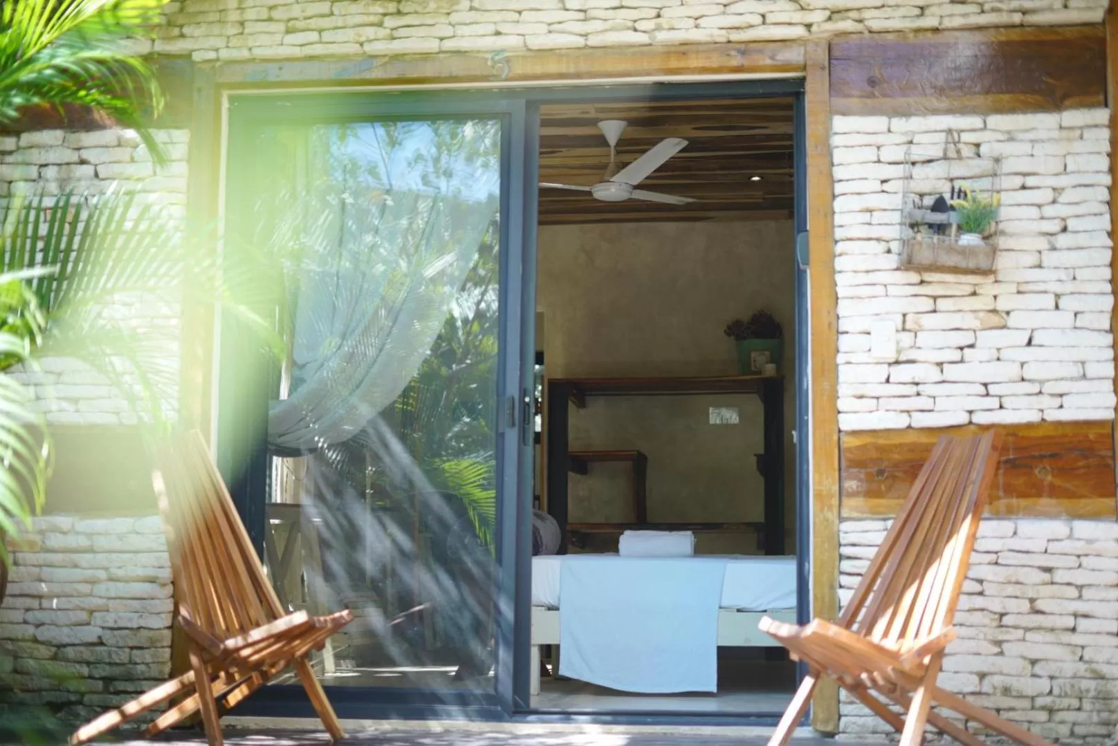 Patio in Suites Tulum
