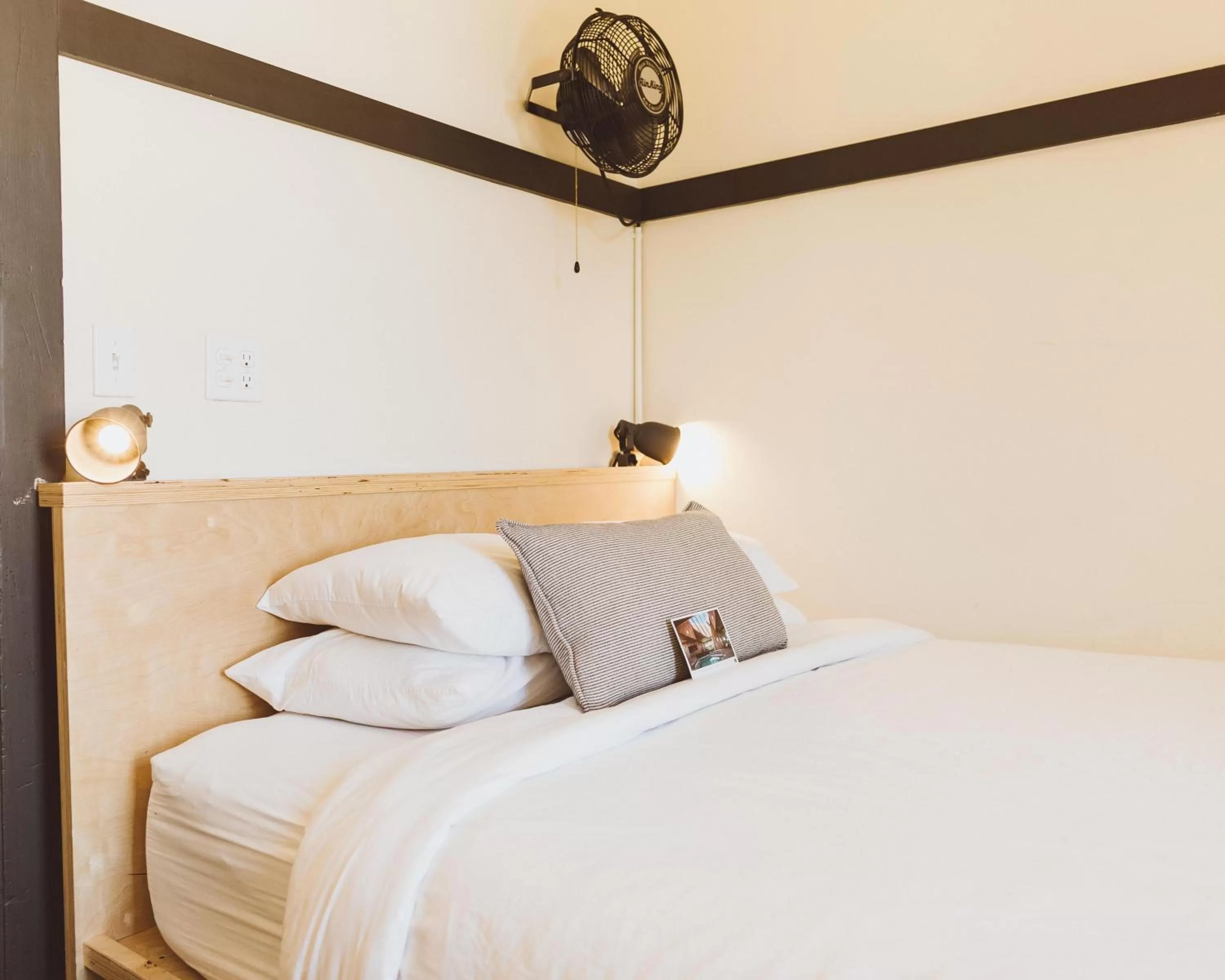 Bed in The Society Hotel