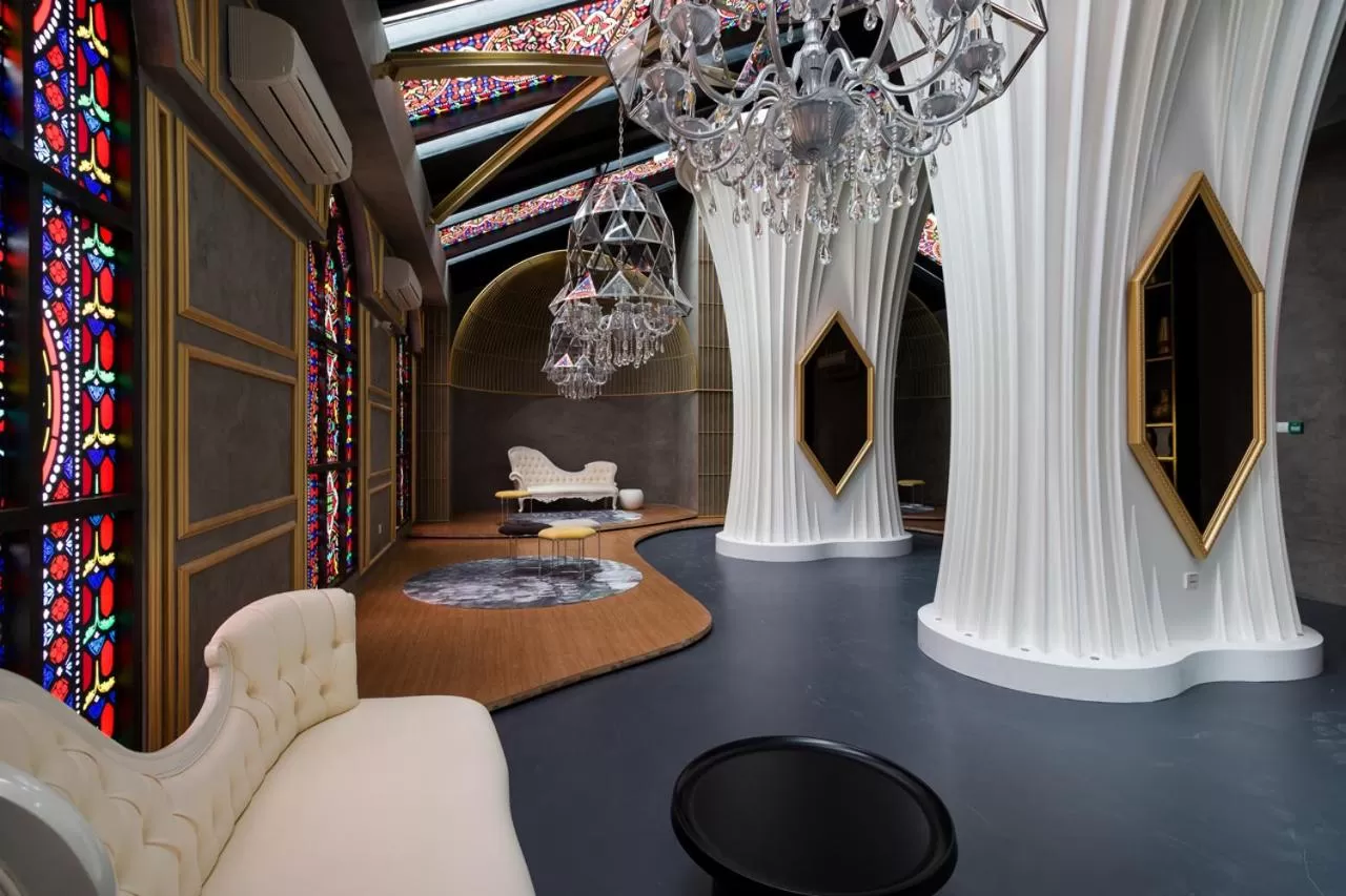 Seating area in Arte Mont Kiara Hotel Suite