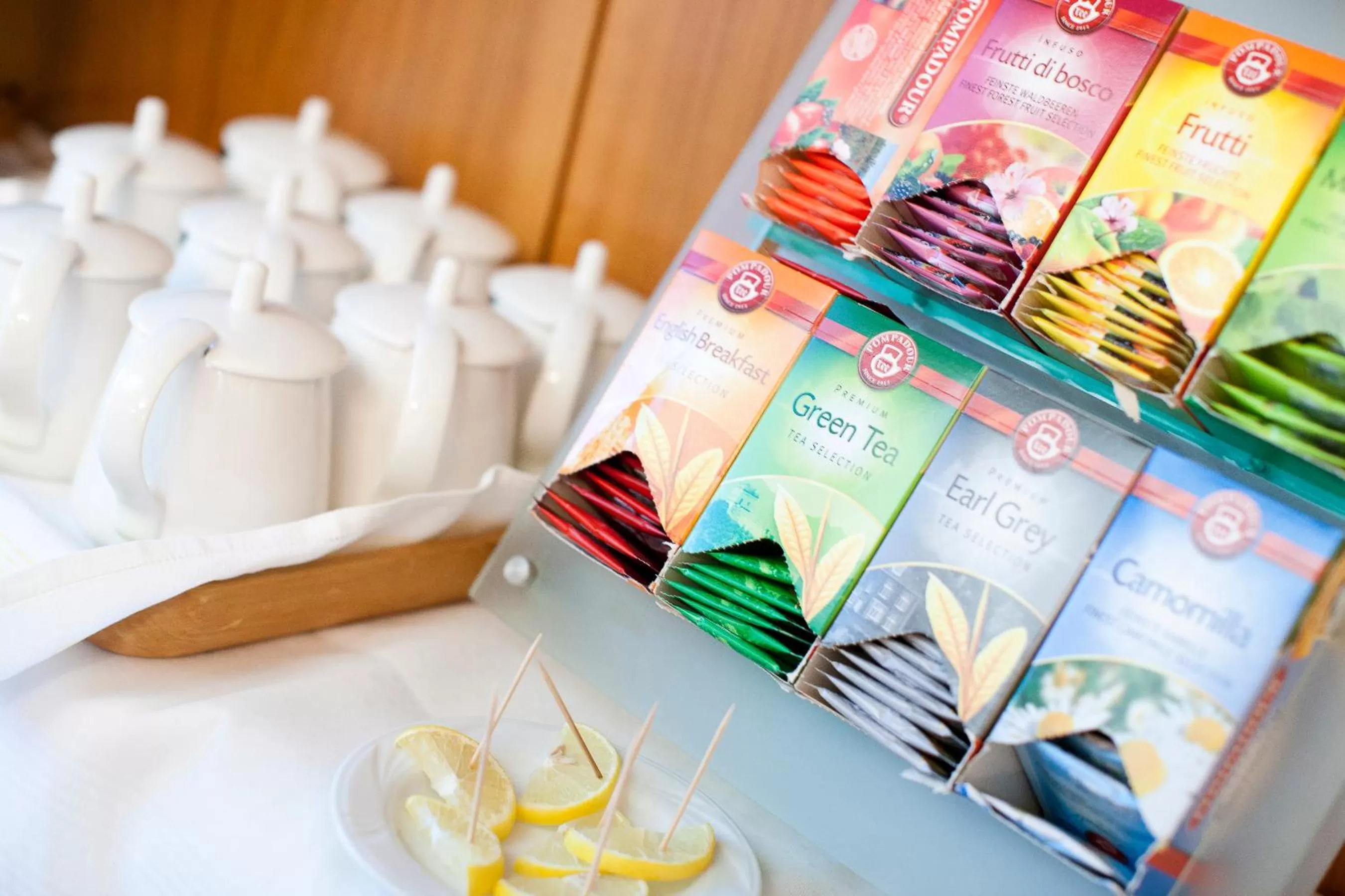 Food and drinks in Hotel Aster