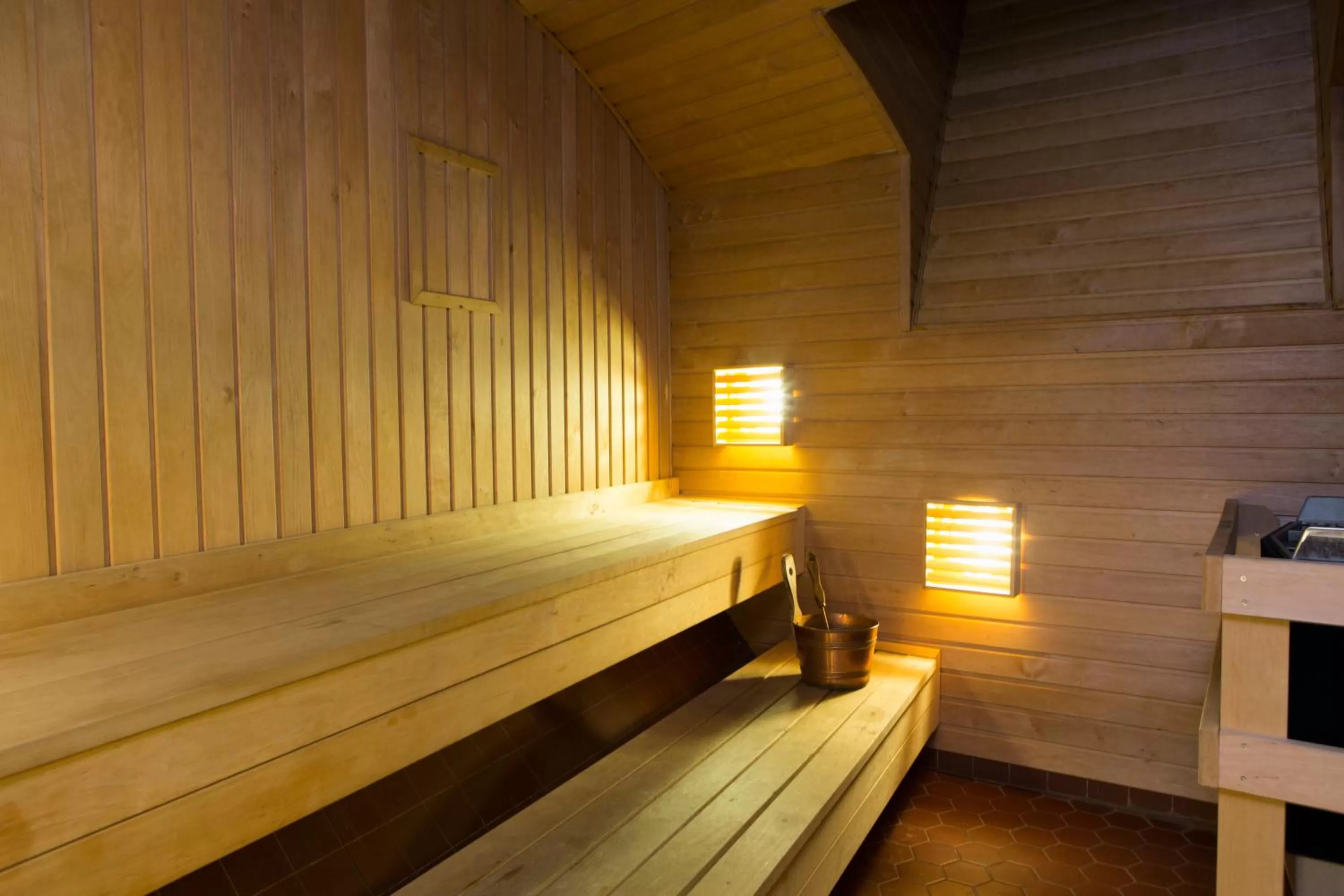 Sauna in Lady Hamilton Apartments