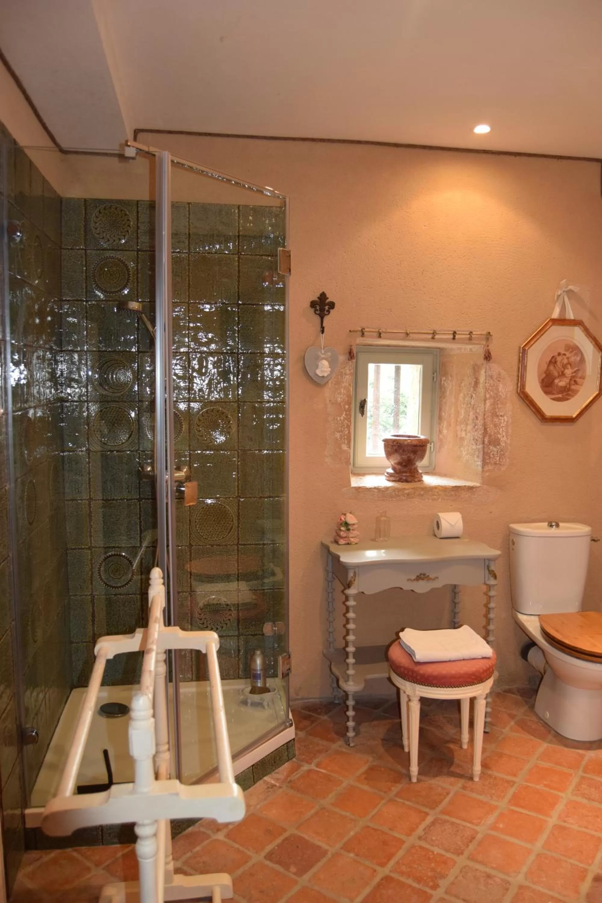 Property building, Bathroom in La Rochelière