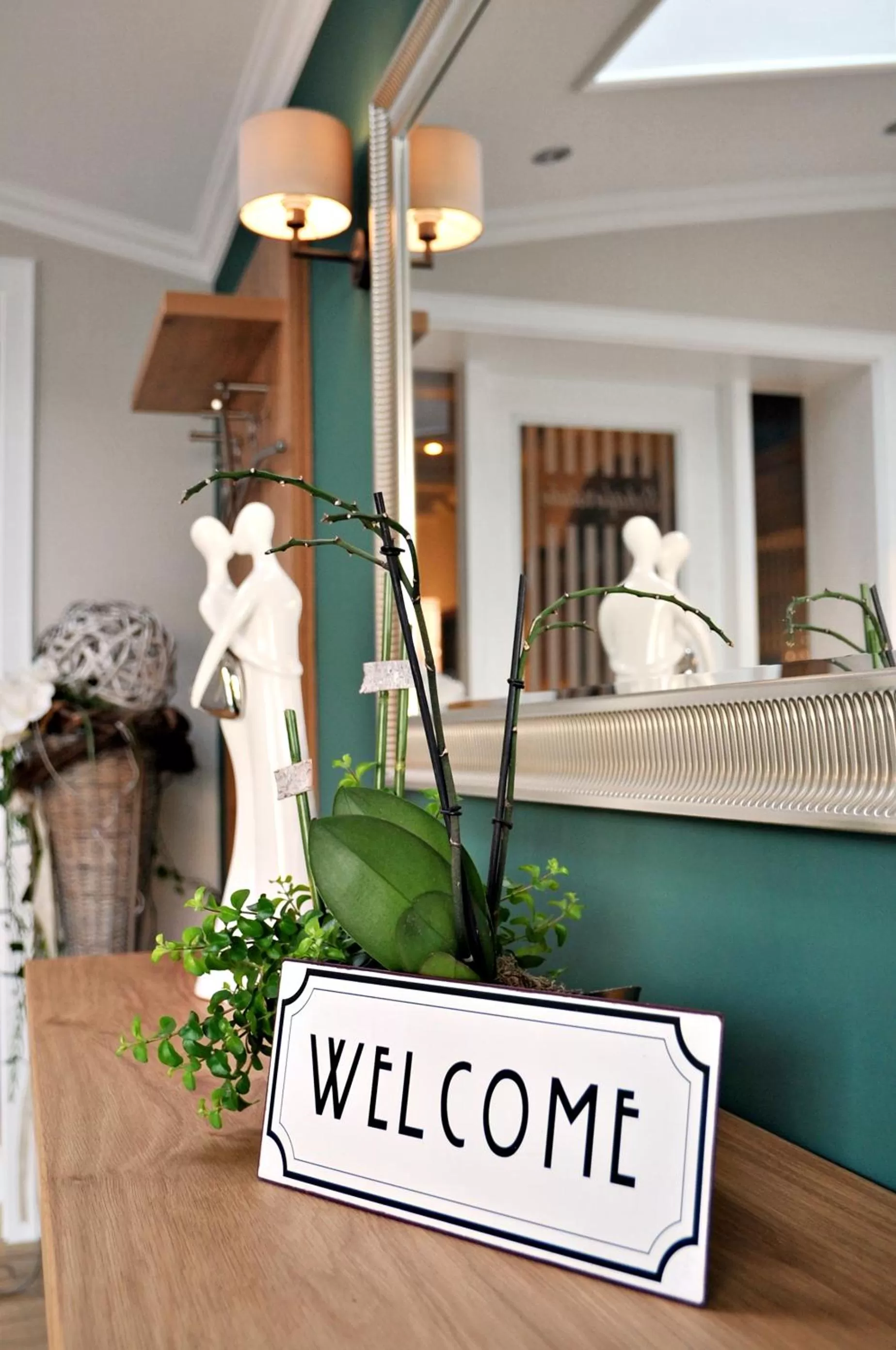 Decorative detail in Hotel Restaurant Bürgerklause Tapken