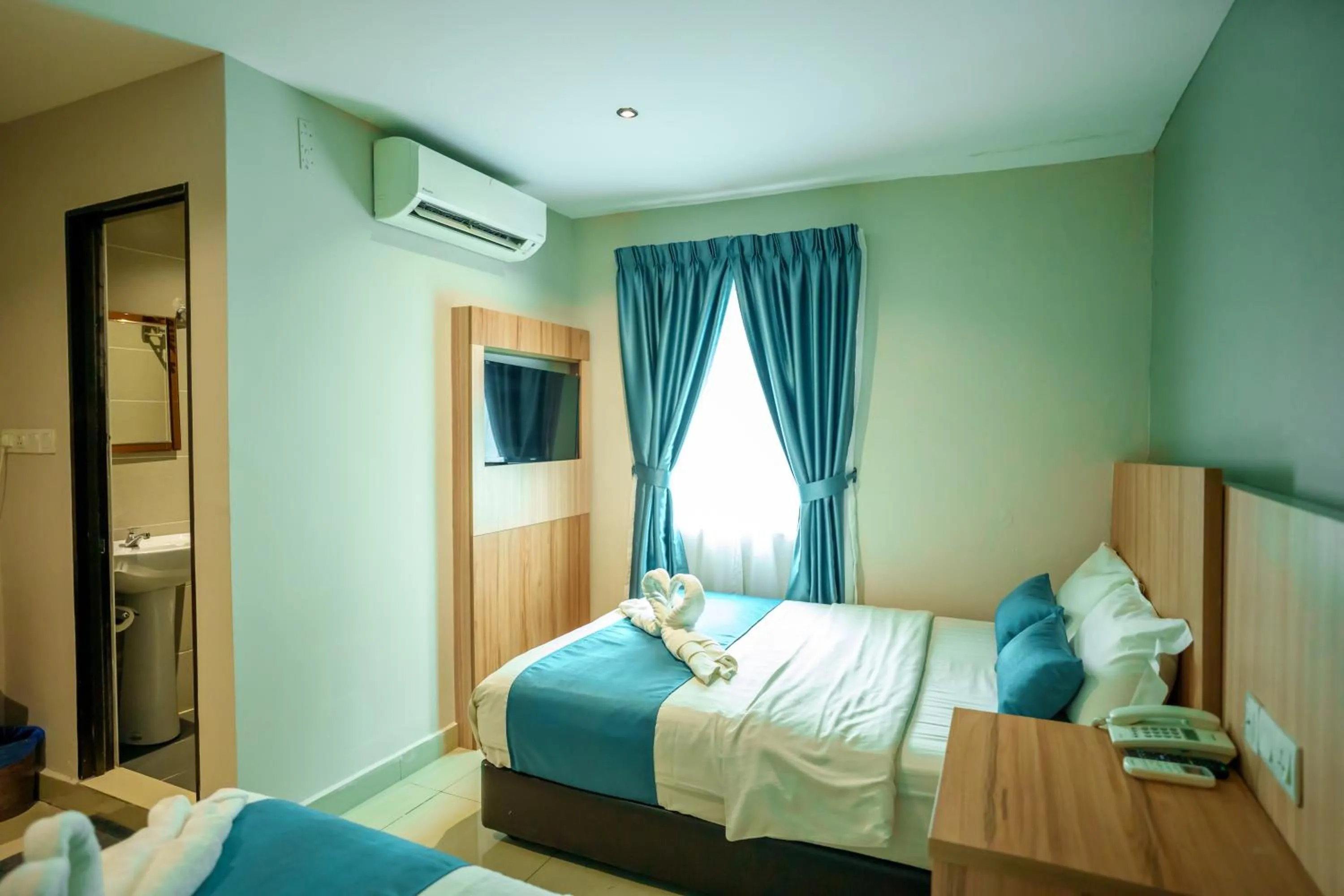 Bed in Euro Life Hotel @ KL Sentral