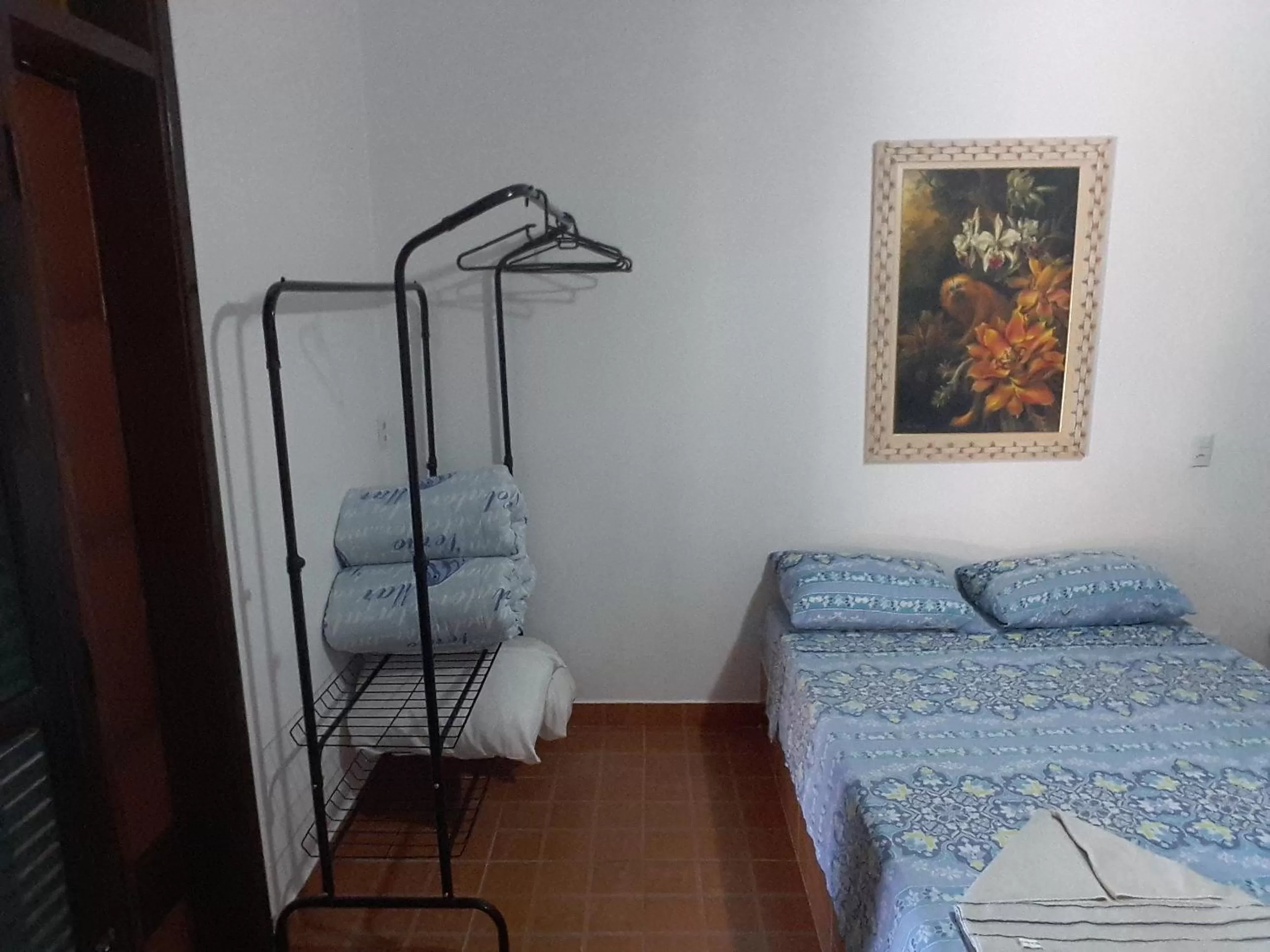 Bed in Pousada Na Praia Ubatuba