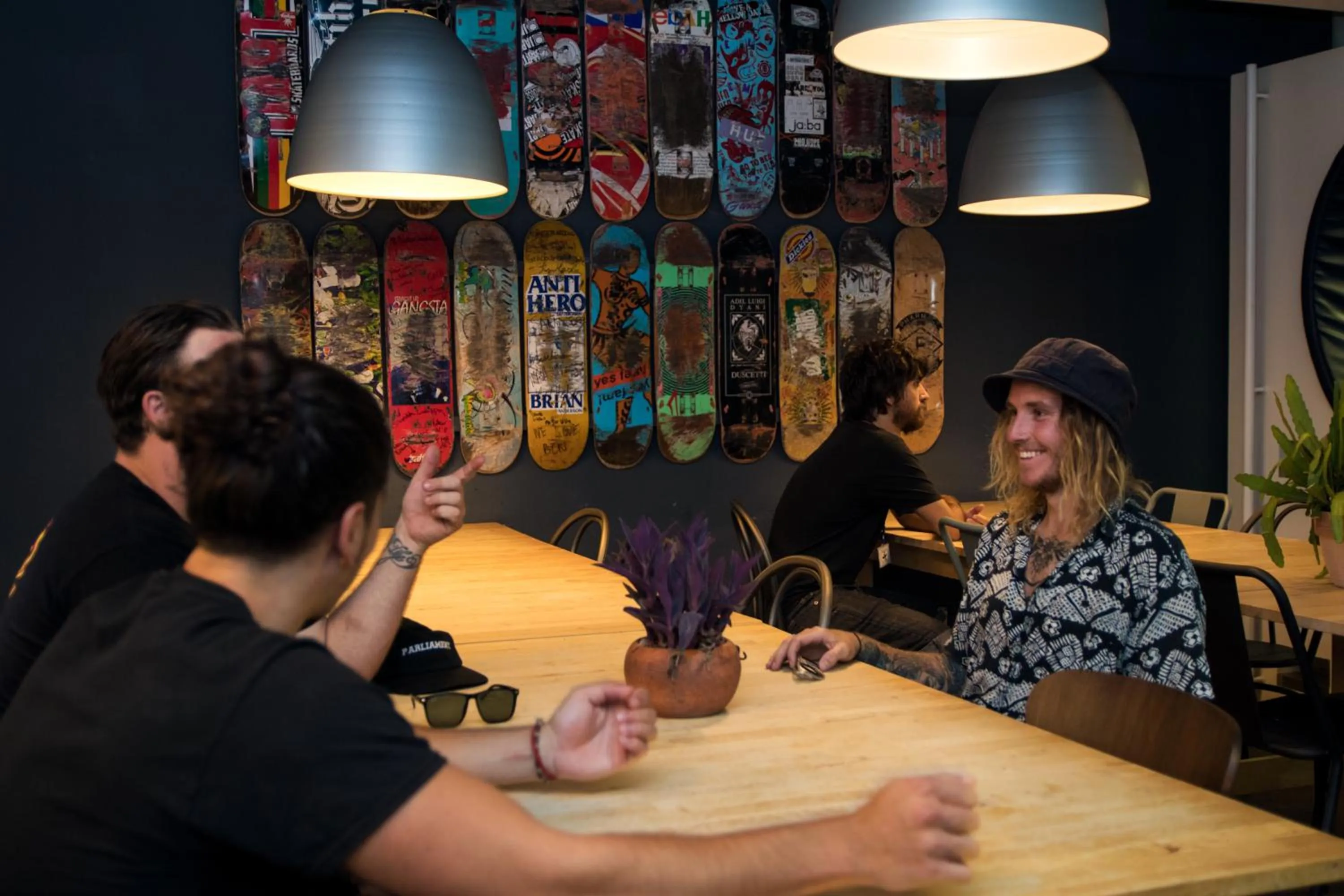 Living room in Sant Jordi Hostels Sagrada Familia