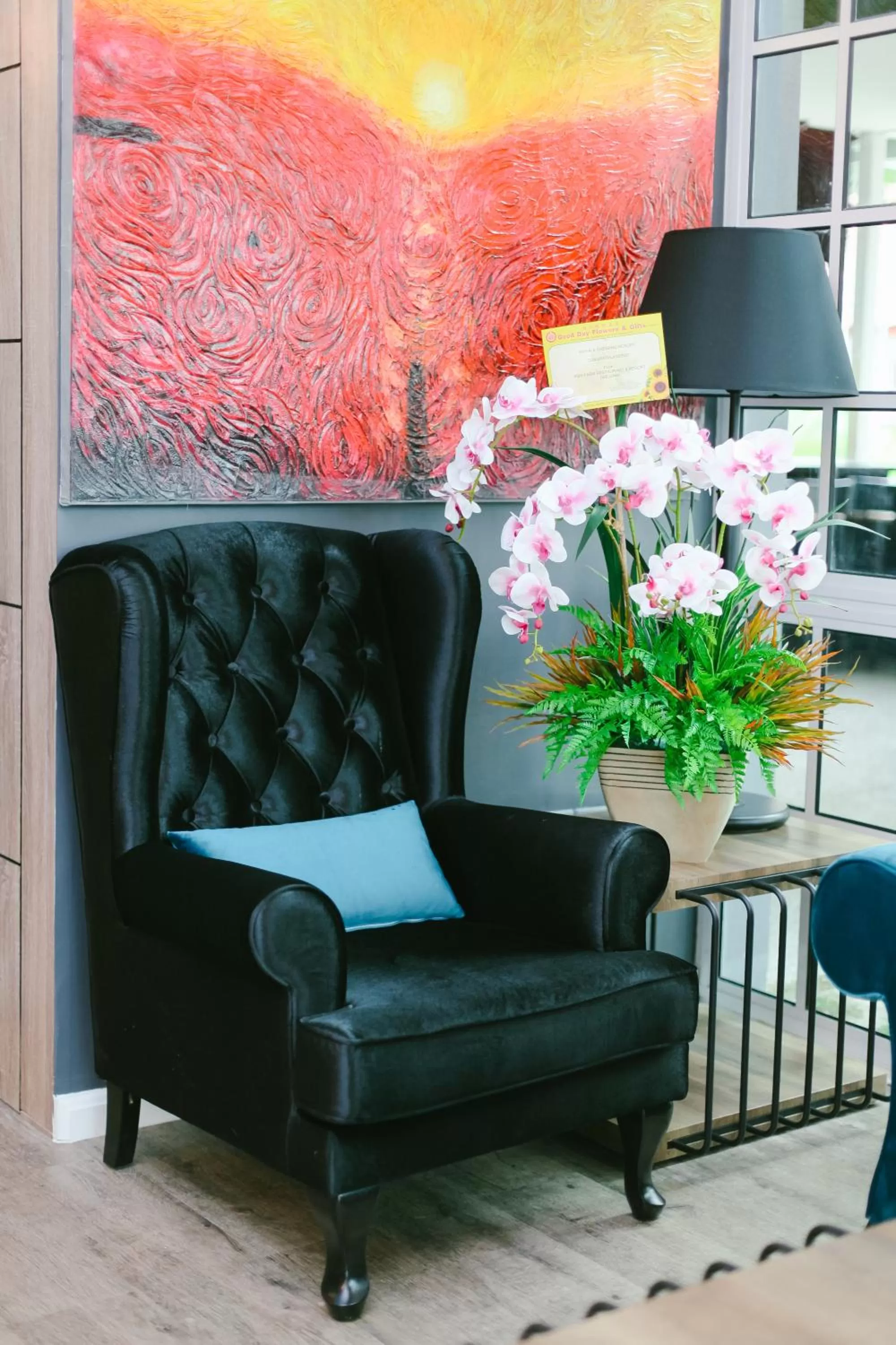 Seating area in Royale Chenang Resort