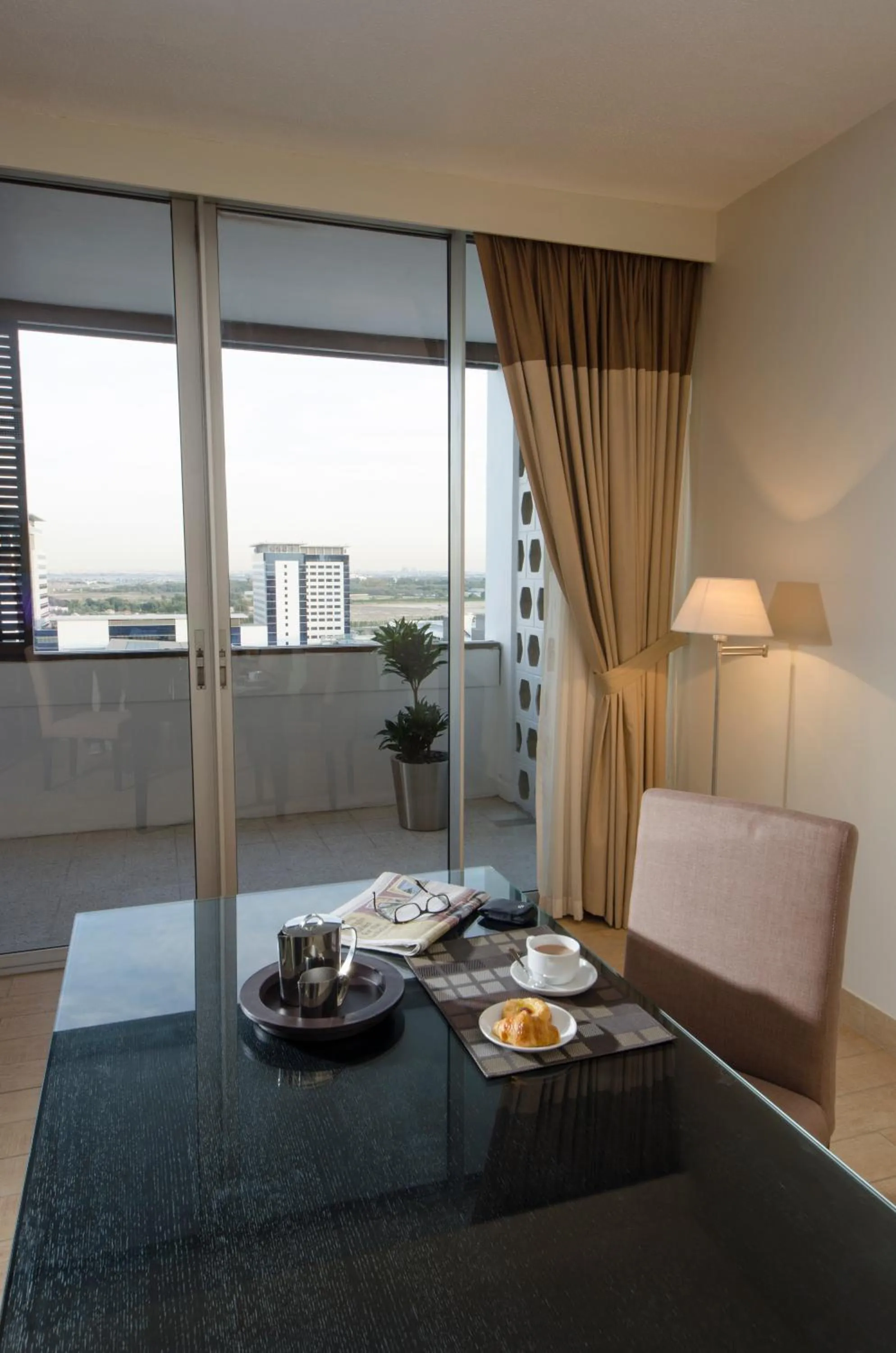 Dining area in The Apartments, Dubai World Trade Centre