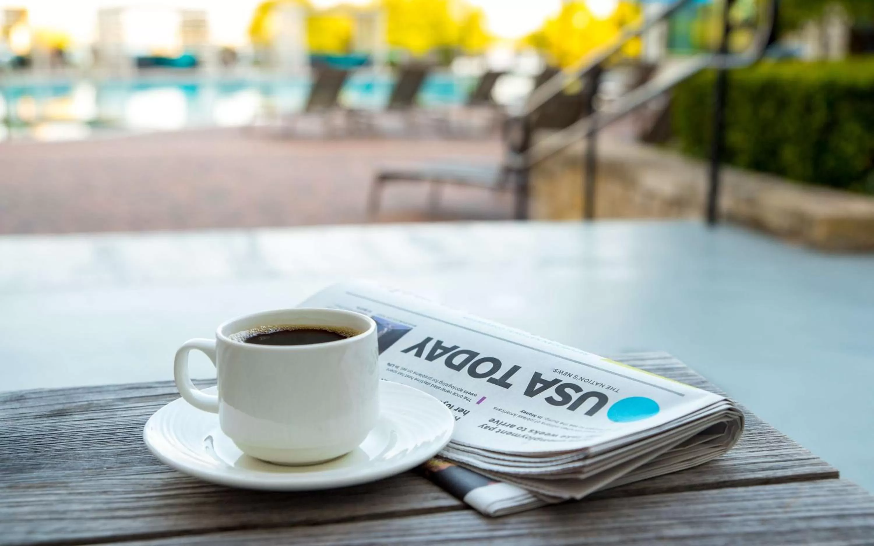 Pool view in Hilton Dallas/Rockwall Lakefront Hotel