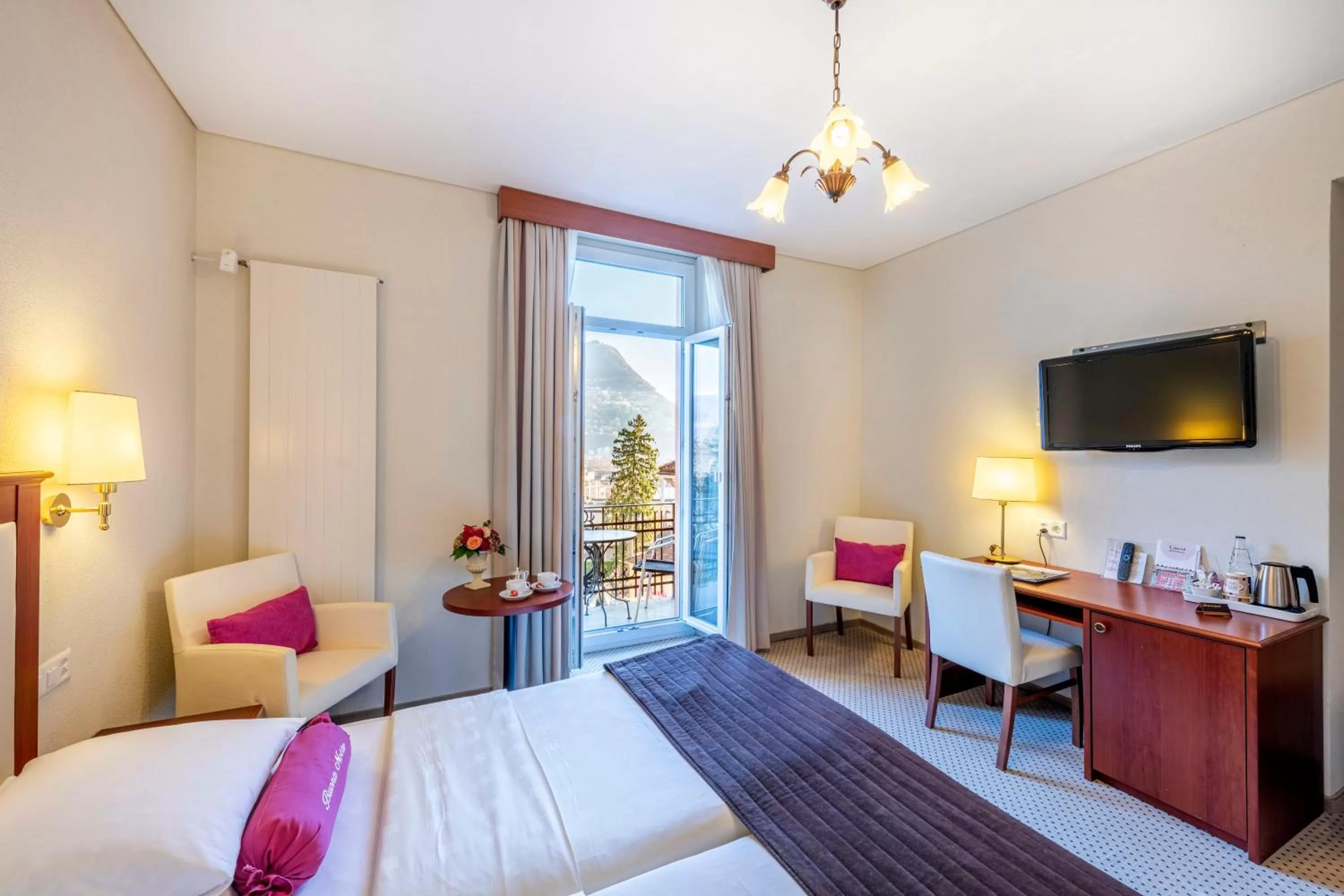 Bed in Hotel Federale