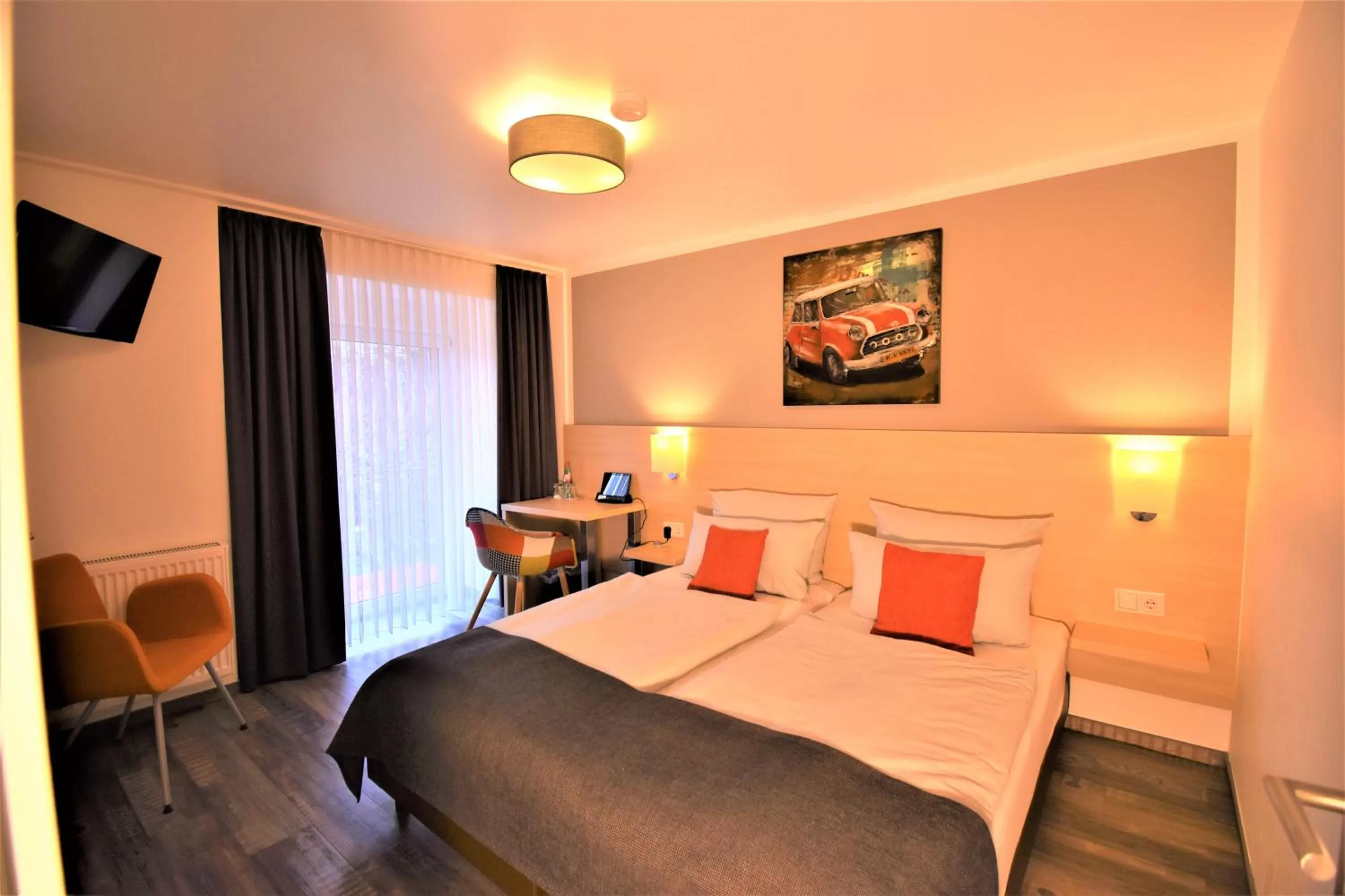 Bed in Altes Eishaus, Hotel & Restaurant