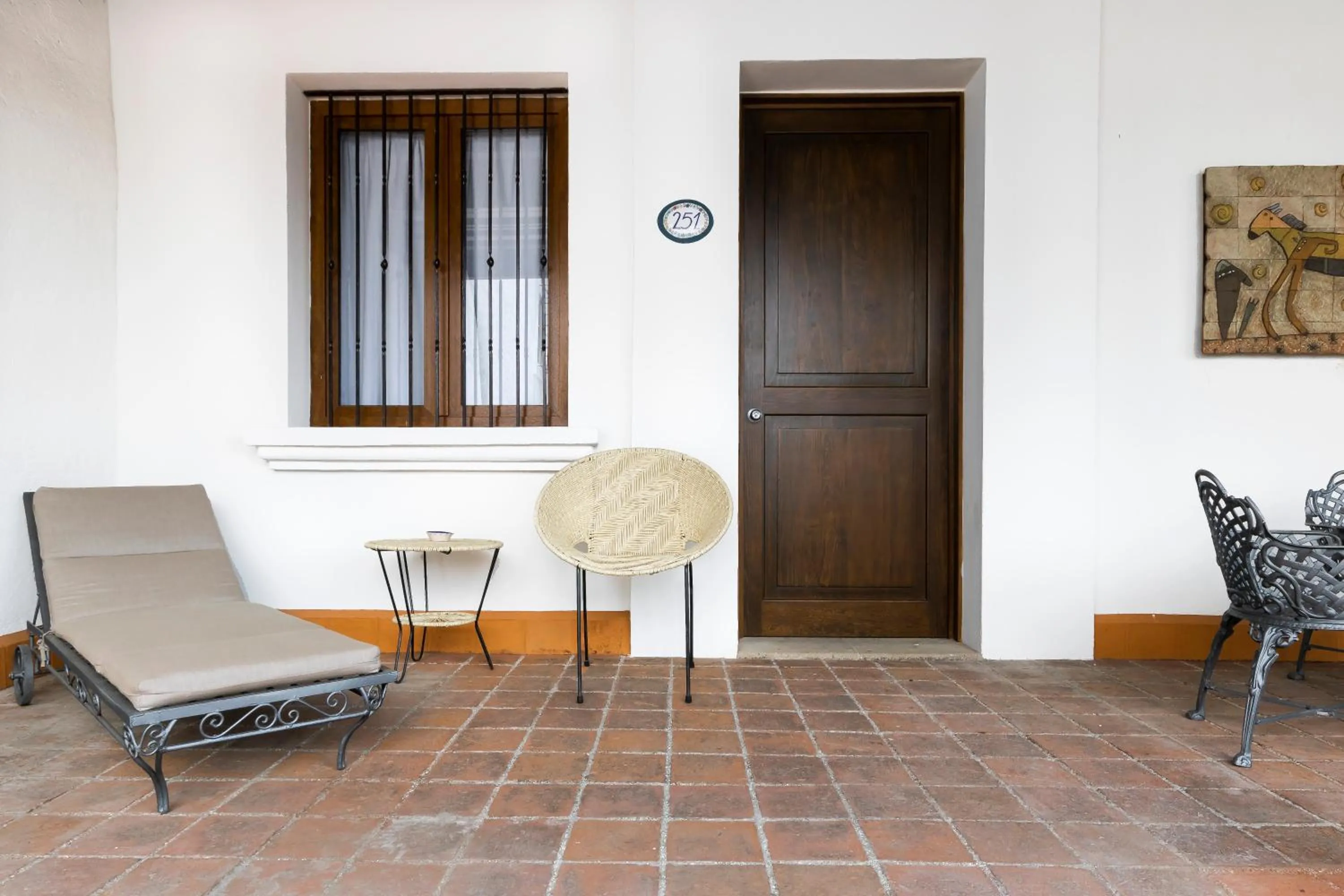 Seating area in Hotel Boutique Naura Centro