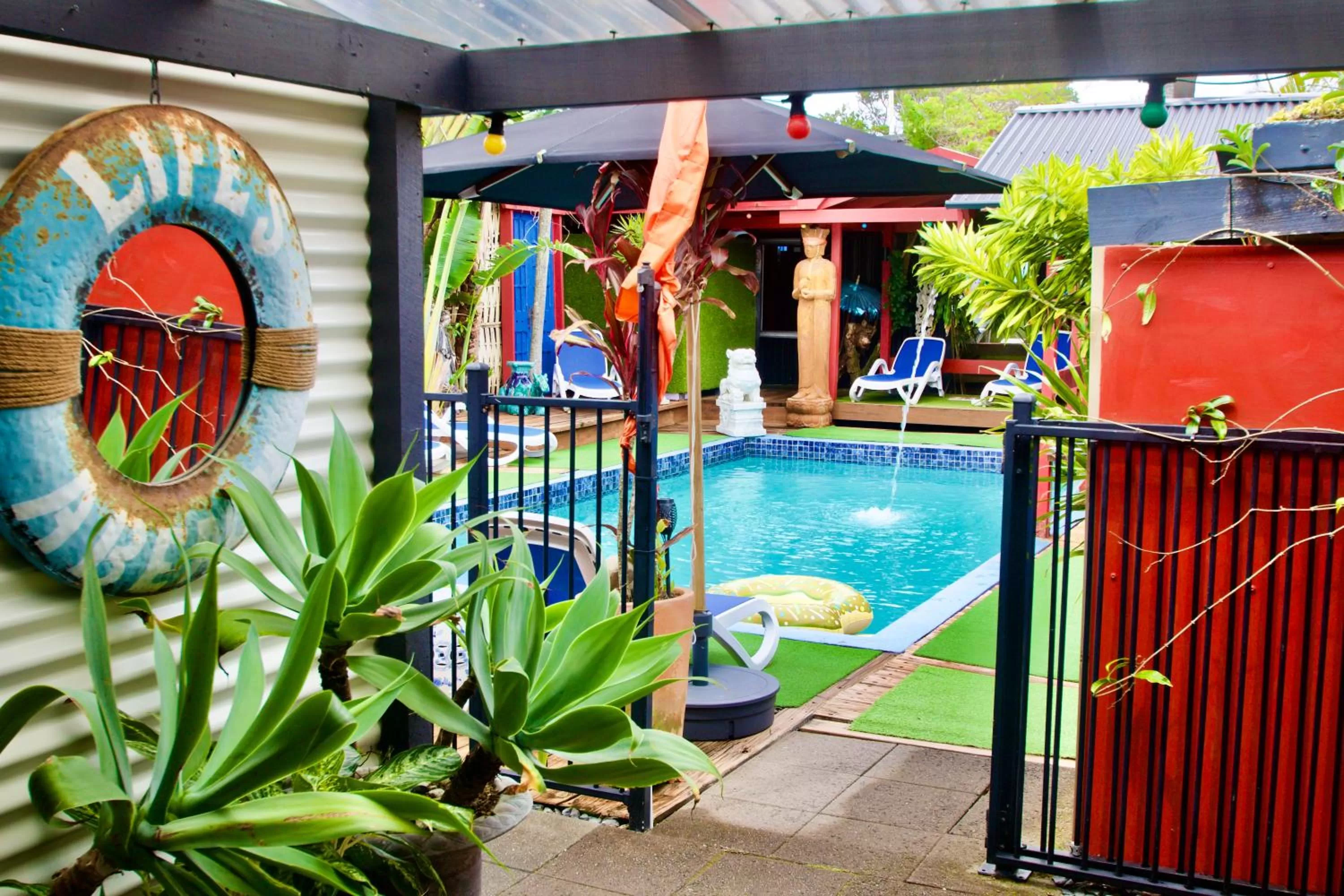 Swimming Pool in Hideaway Noosa Men Only Beach Resort