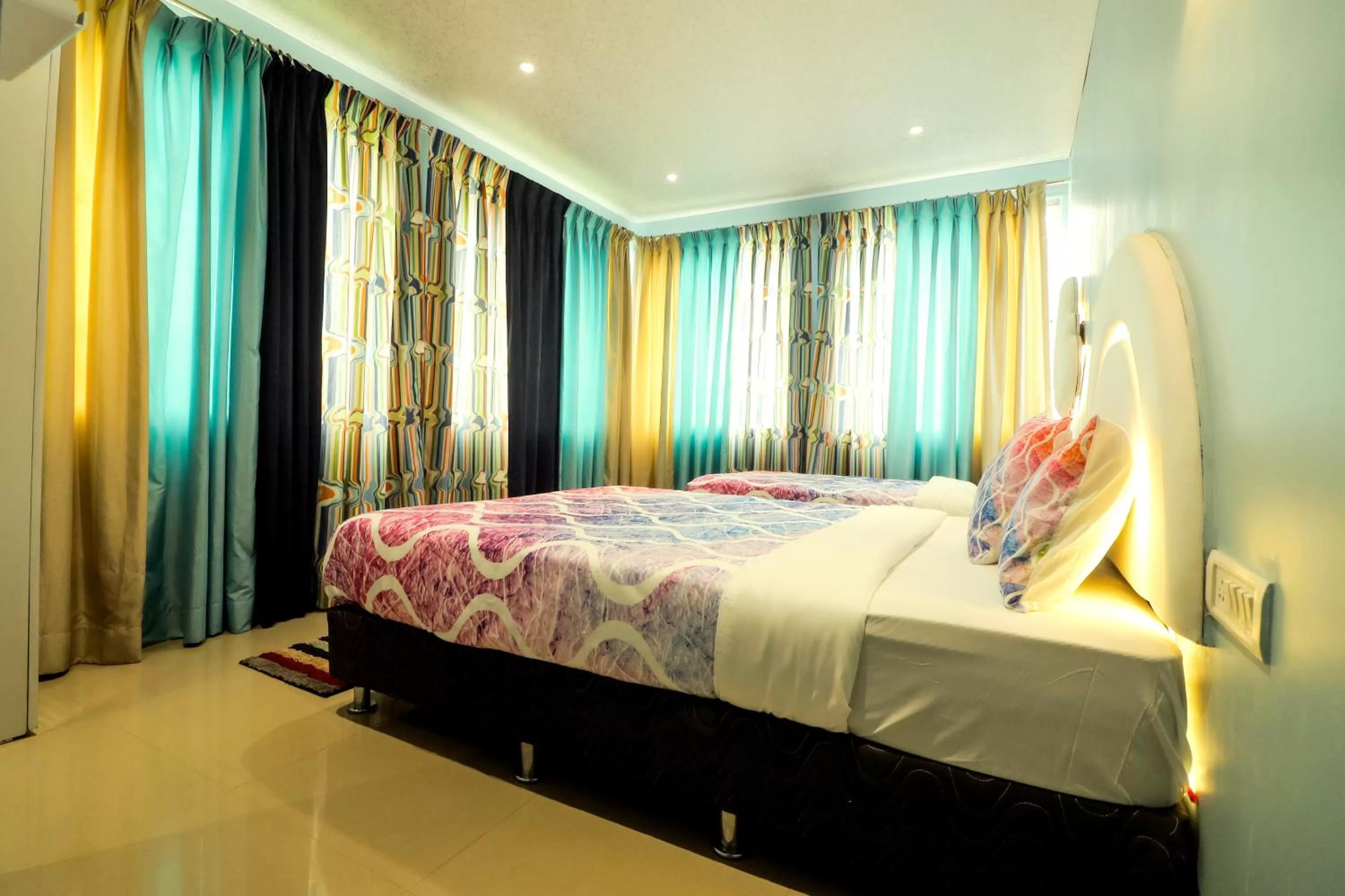 Bed in Hotel Greek Glory