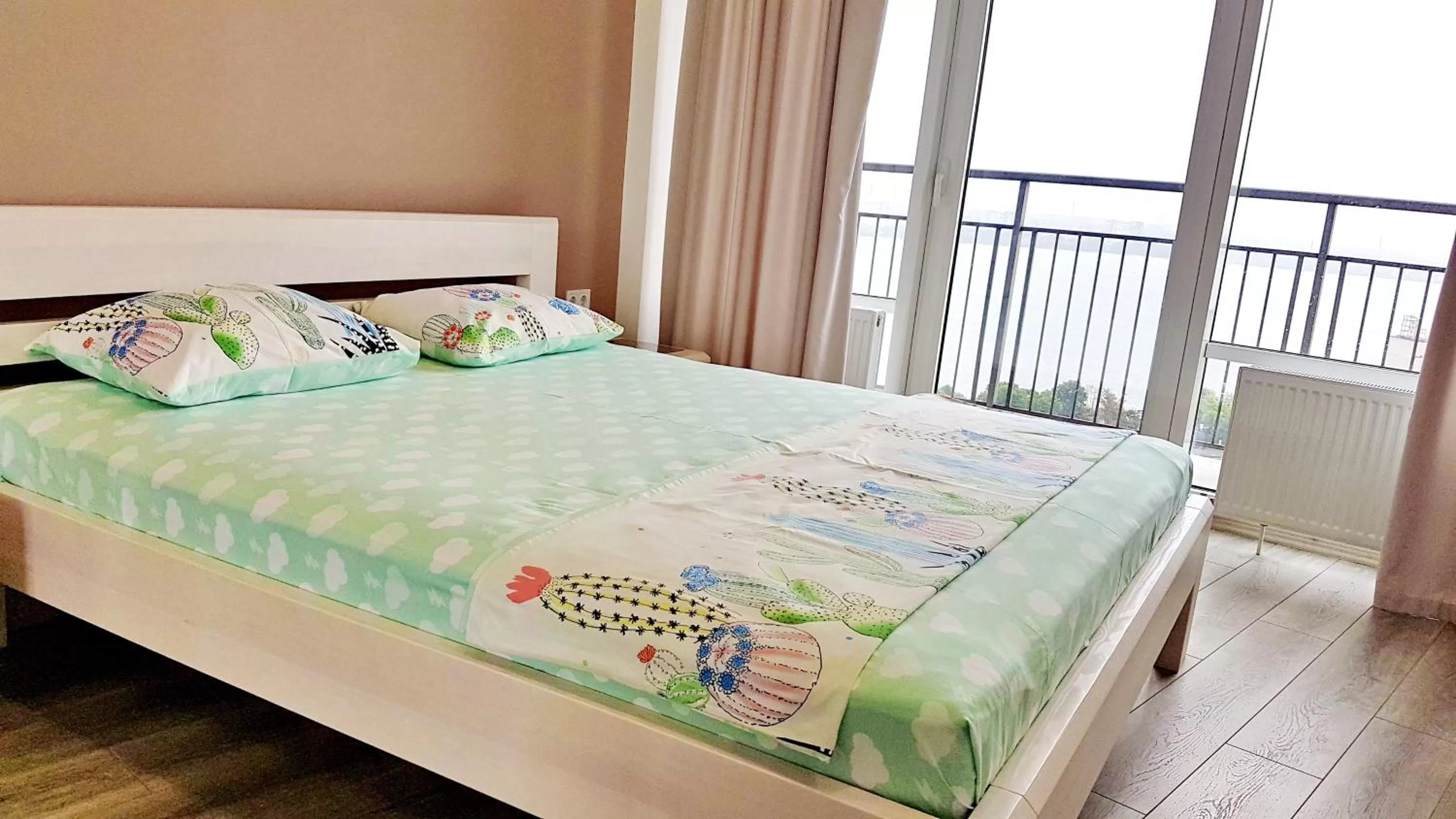 Bed in Most City Apart-Hotel