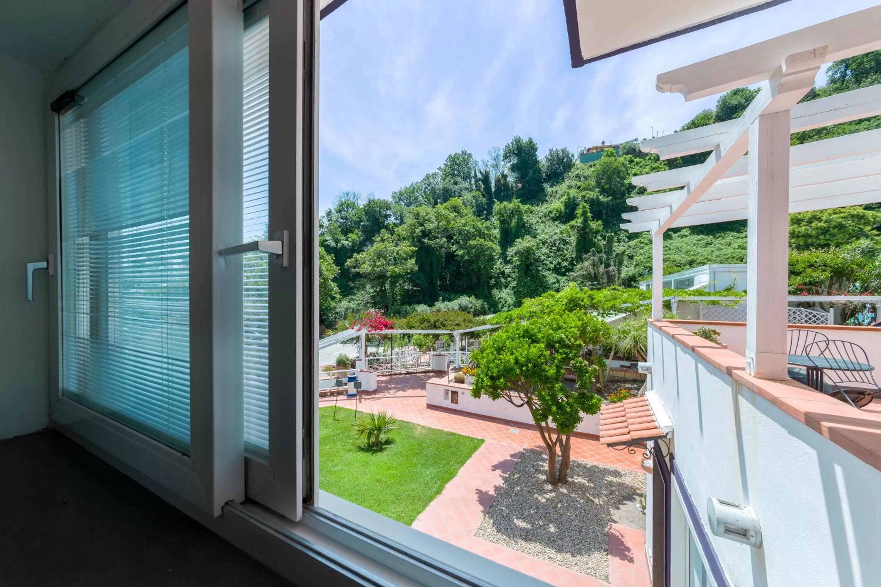 Garden view in Agave Hotel