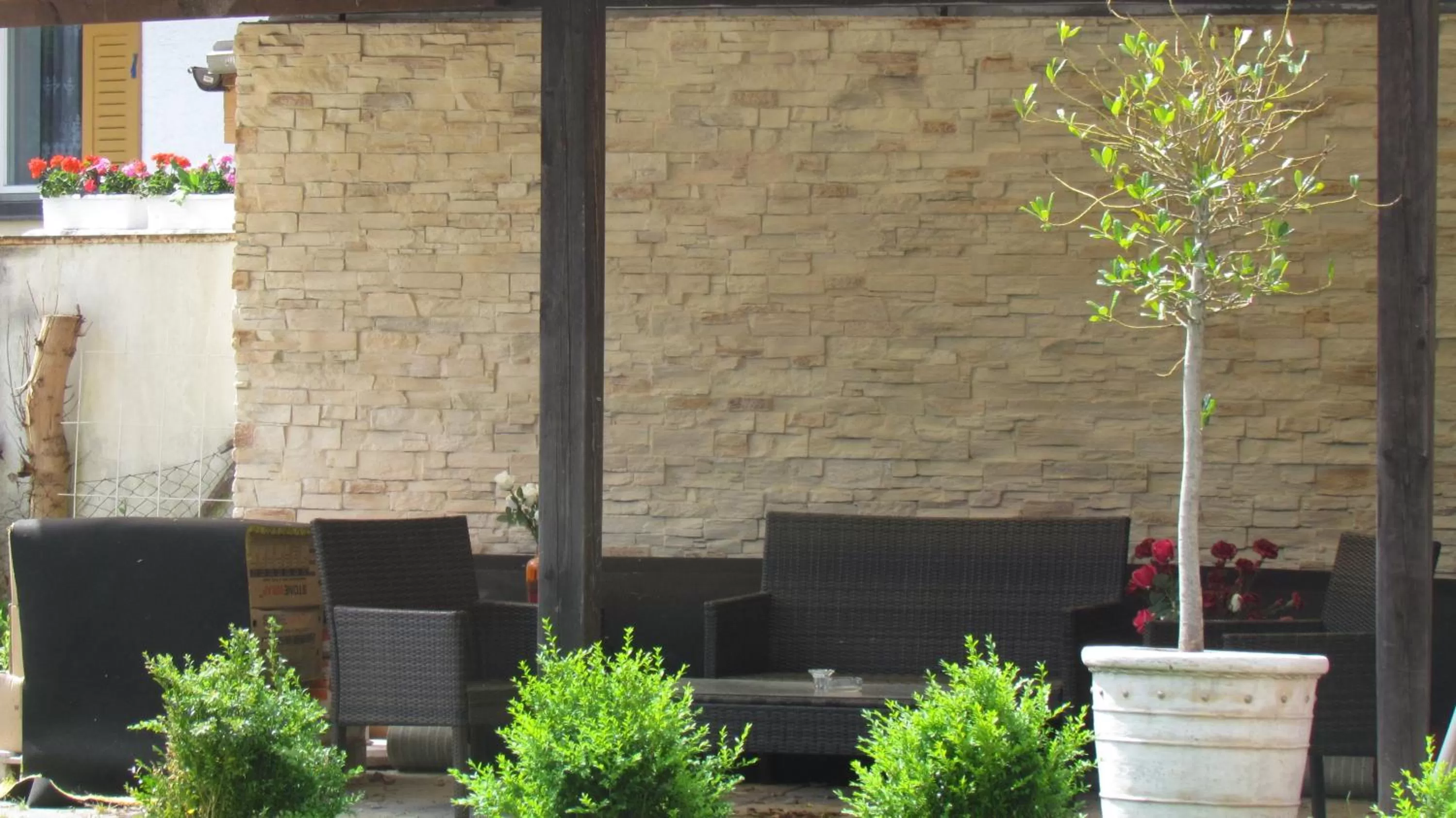 Balcony/Terrace in Hotel Almrausch