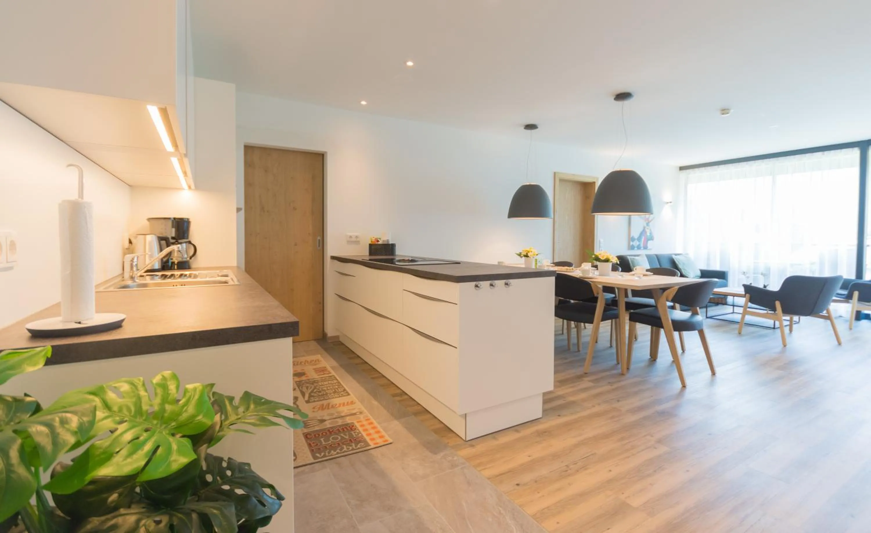 Kitchen or kitchenette, Kitchen/Kitchenette in Schönblick Residence - Absolut Alpine Apartments