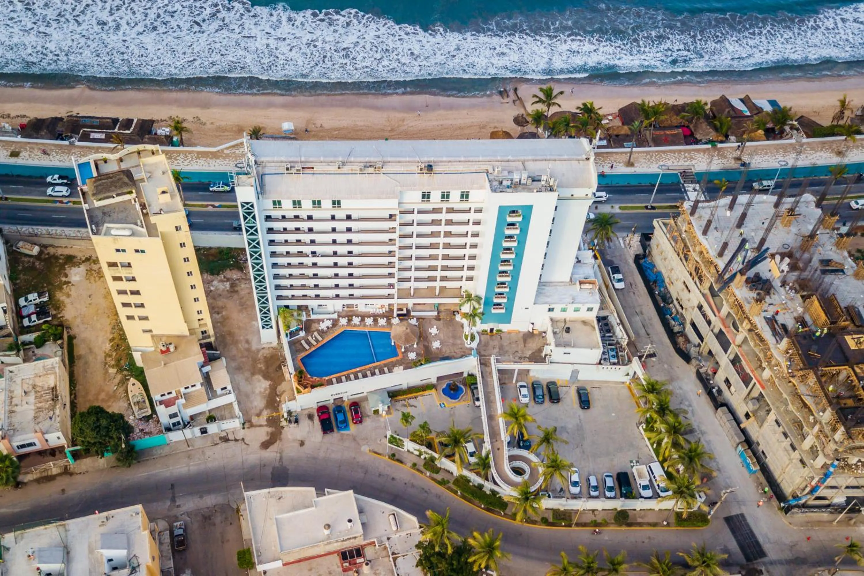 Bird's eye view in Hacienda Mazatlán sea view