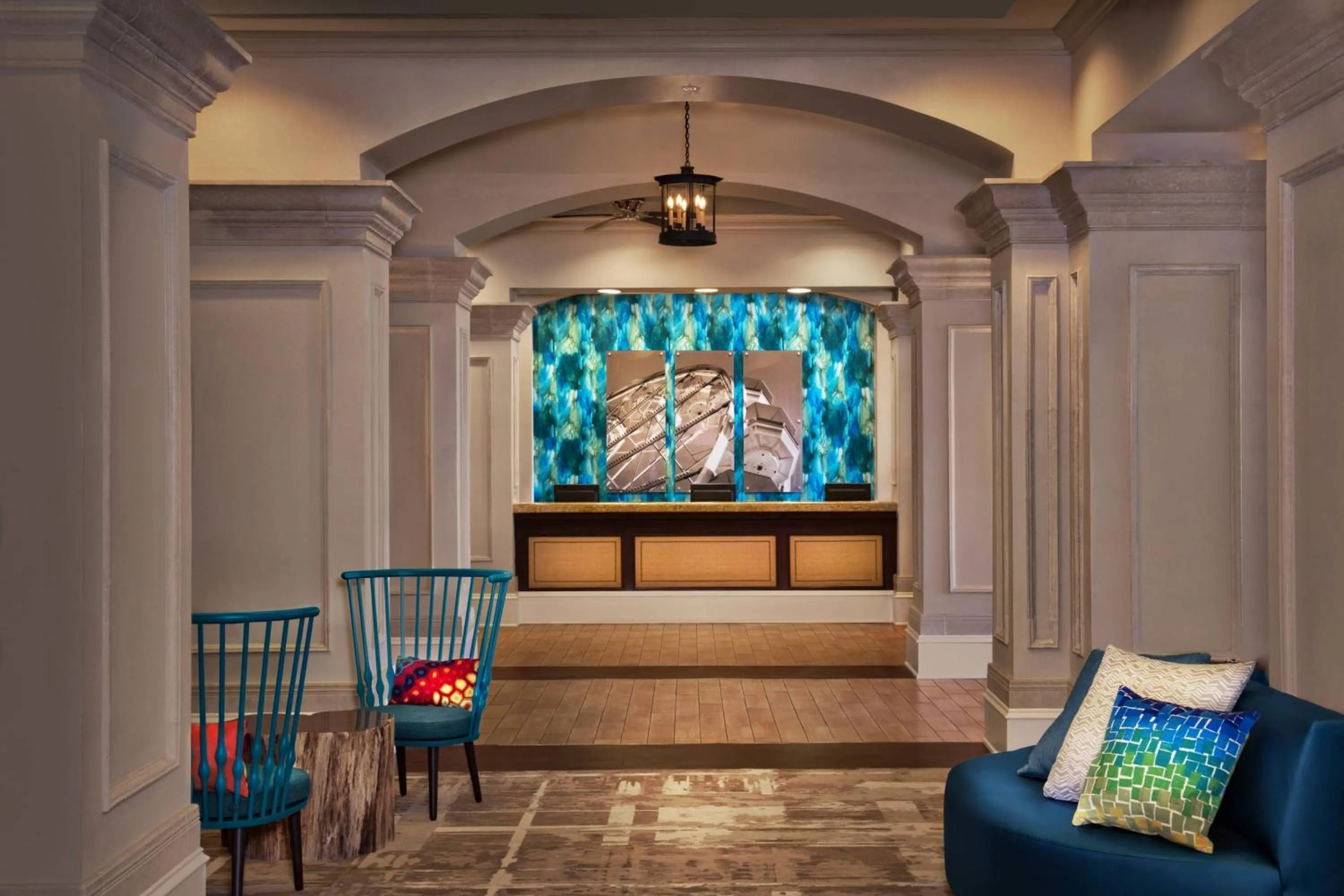 Lobby or reception in Marriott's OceanWatch Villas at Grande Dunes