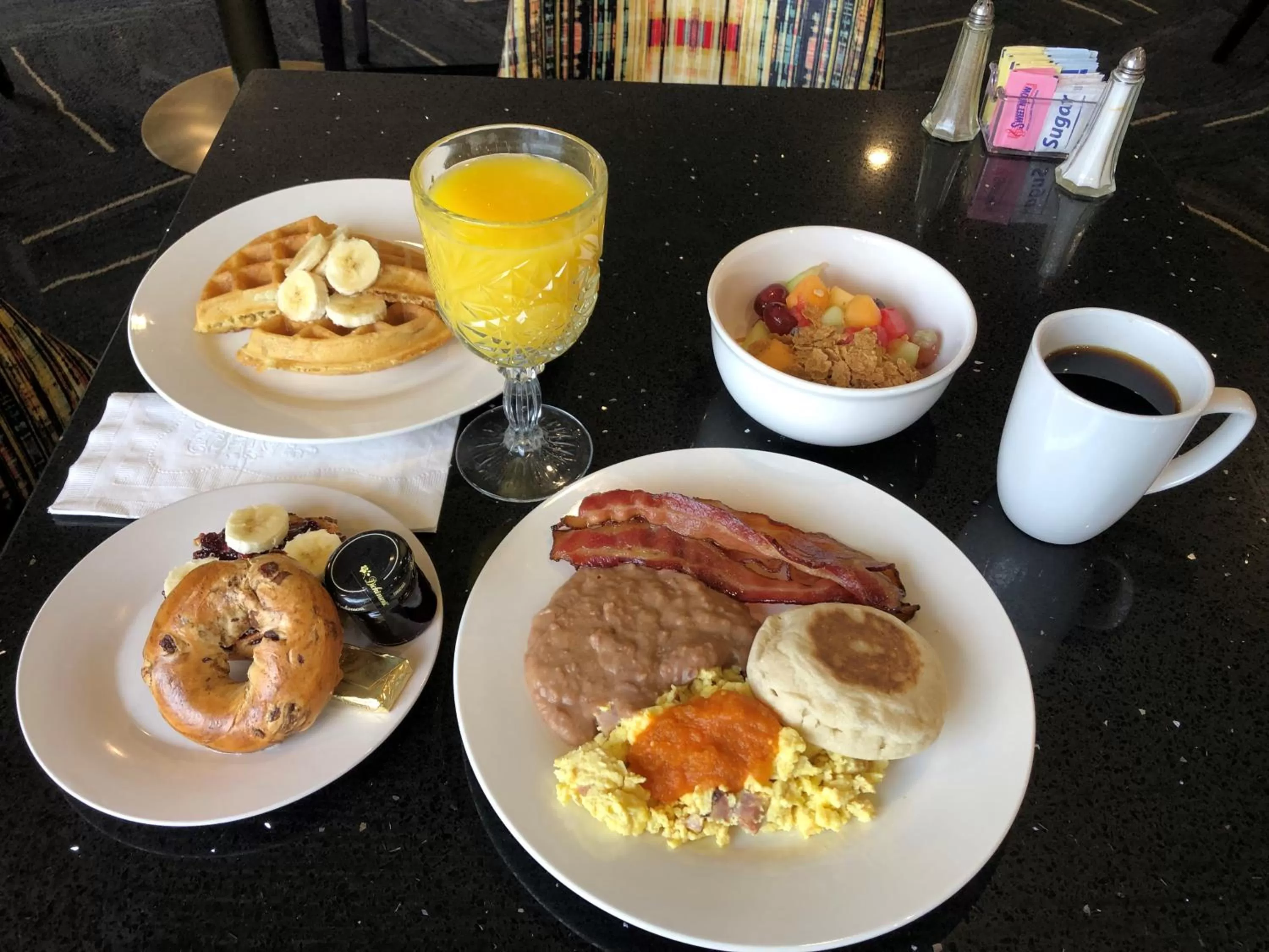 Breakfast in Radisson Hotel McAllen Airport