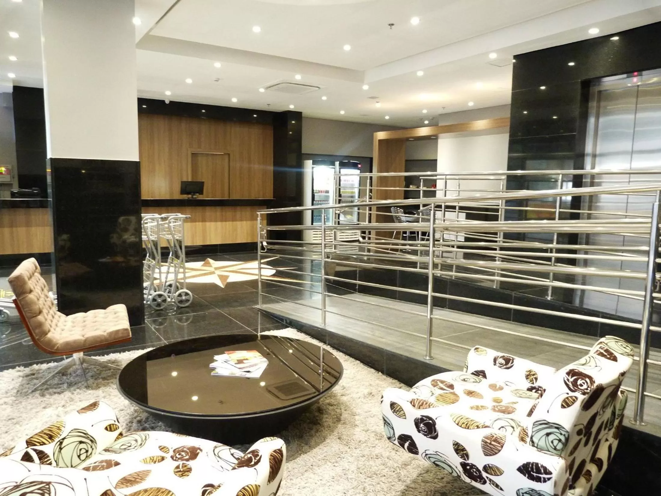 Lobby or reception in Royal Design Savassi Hotel