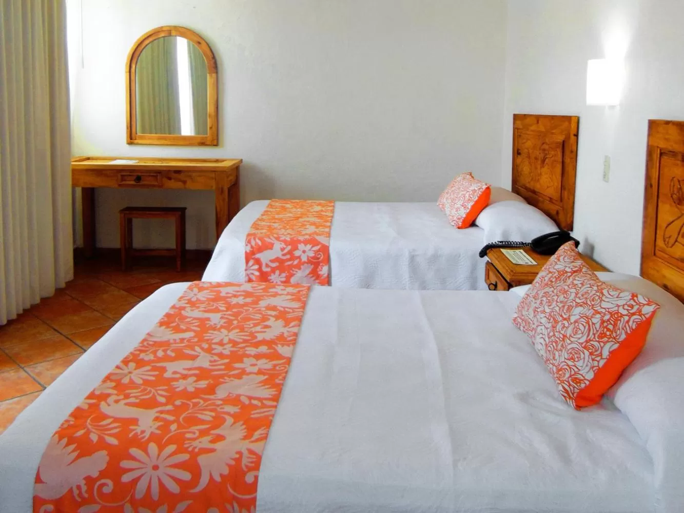 Bed in Hotel El Pescador