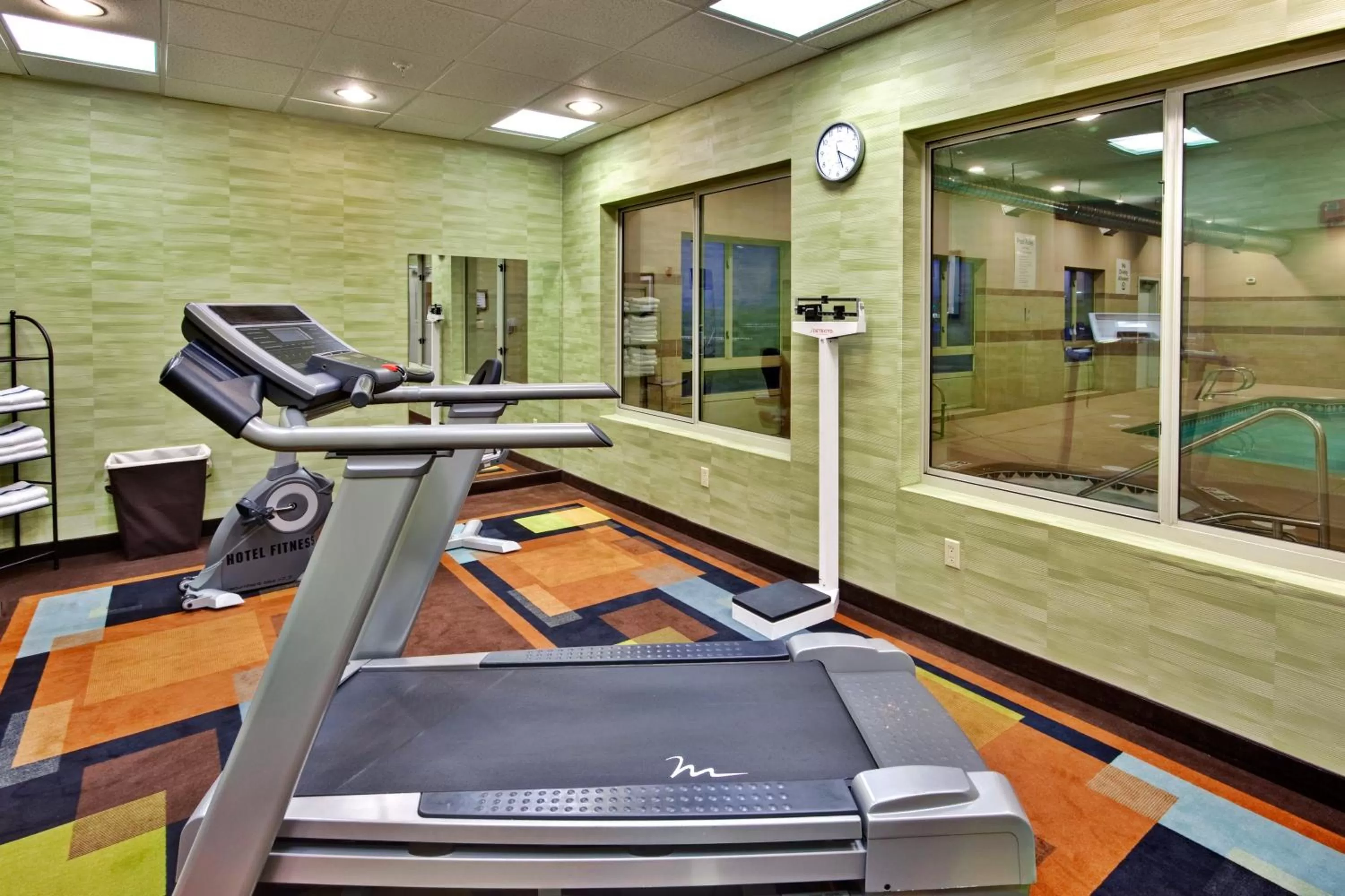 Fitness centre/facilities in Holiday Inn Express Hotels Grants - Milan by IHG