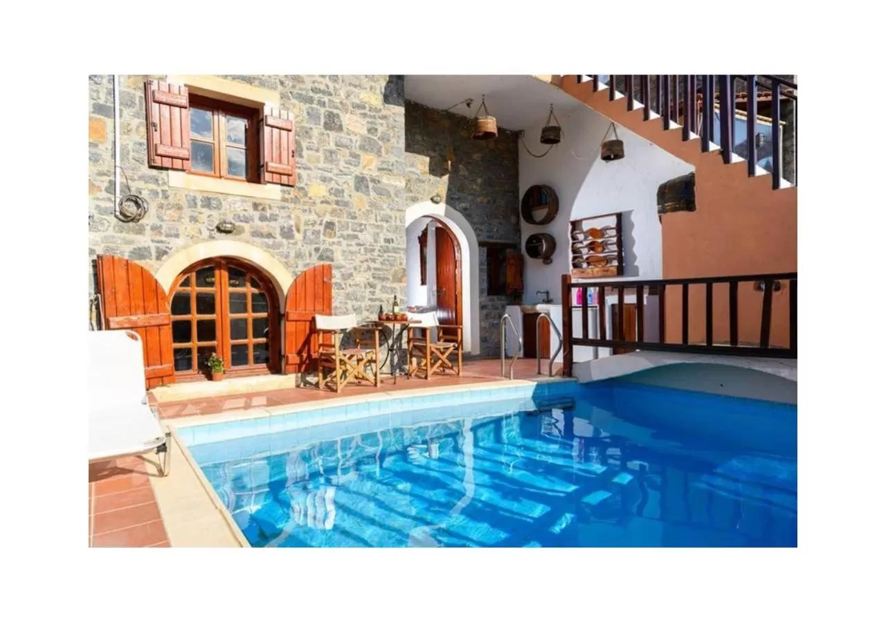 Swimming Pool in The Traditional Homes of Crete