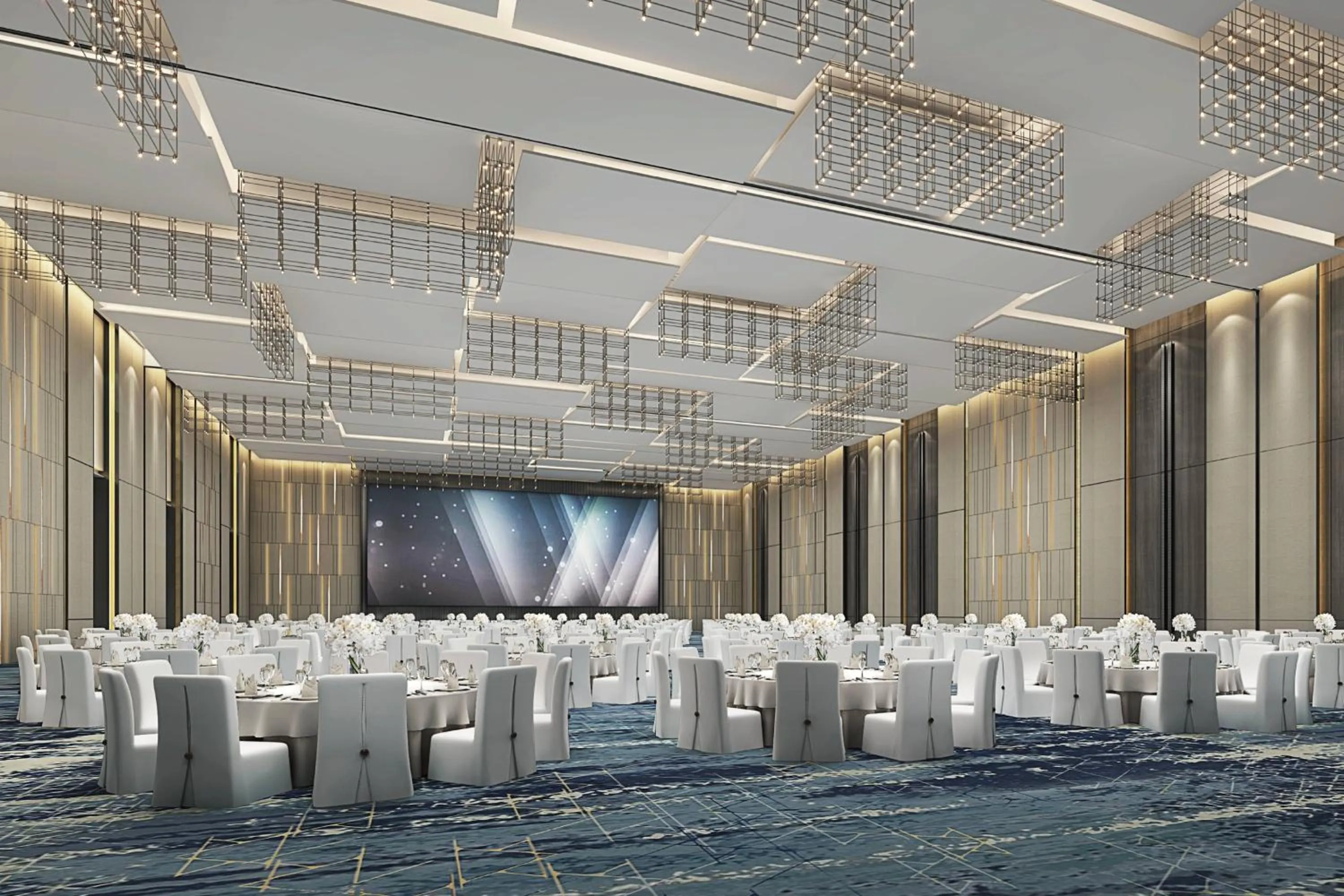 Meeting/conference room in Wuhan Marriott Hotel Hankou
