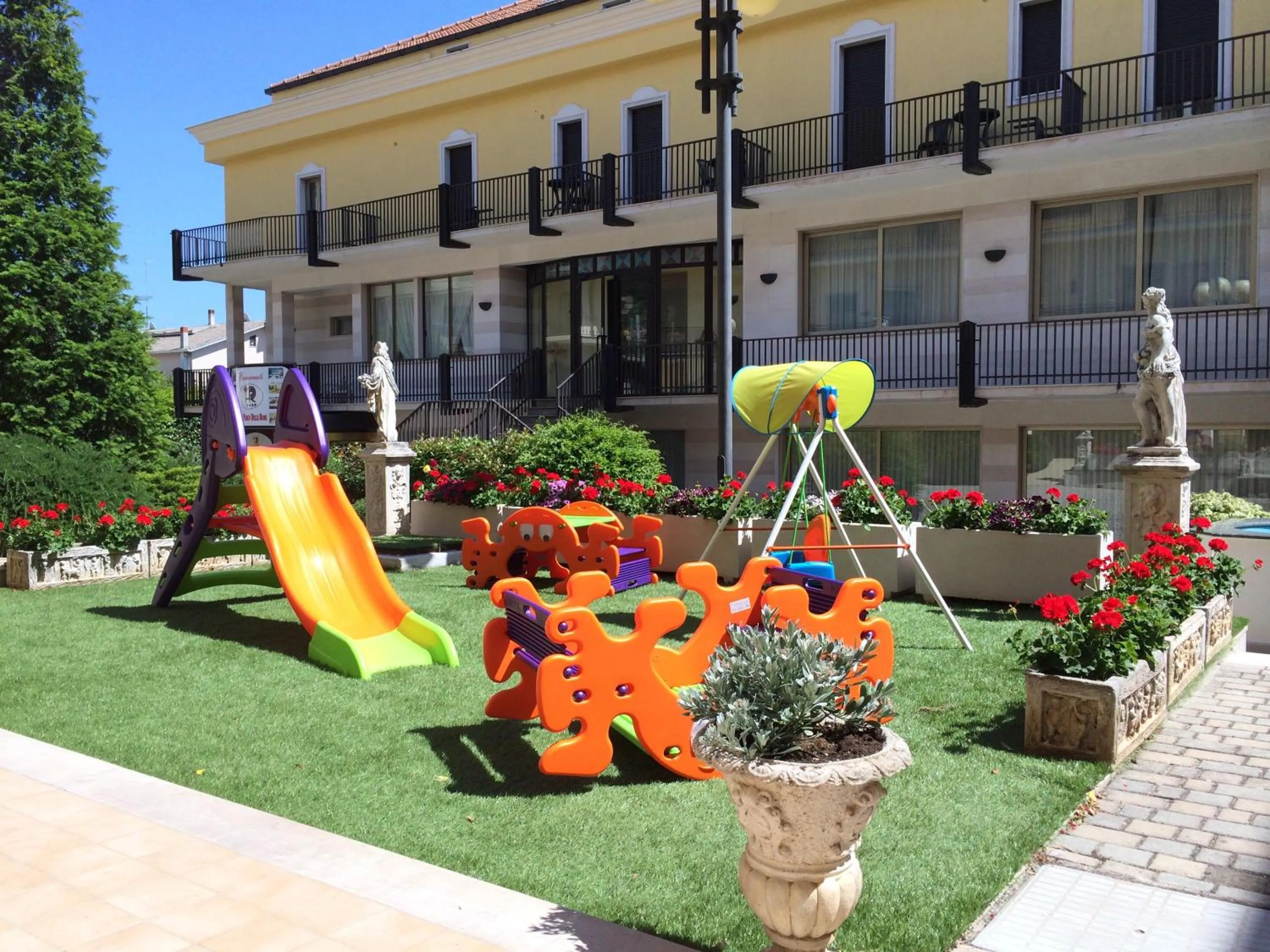 Children play ground in Hotel Parco Delle Rose