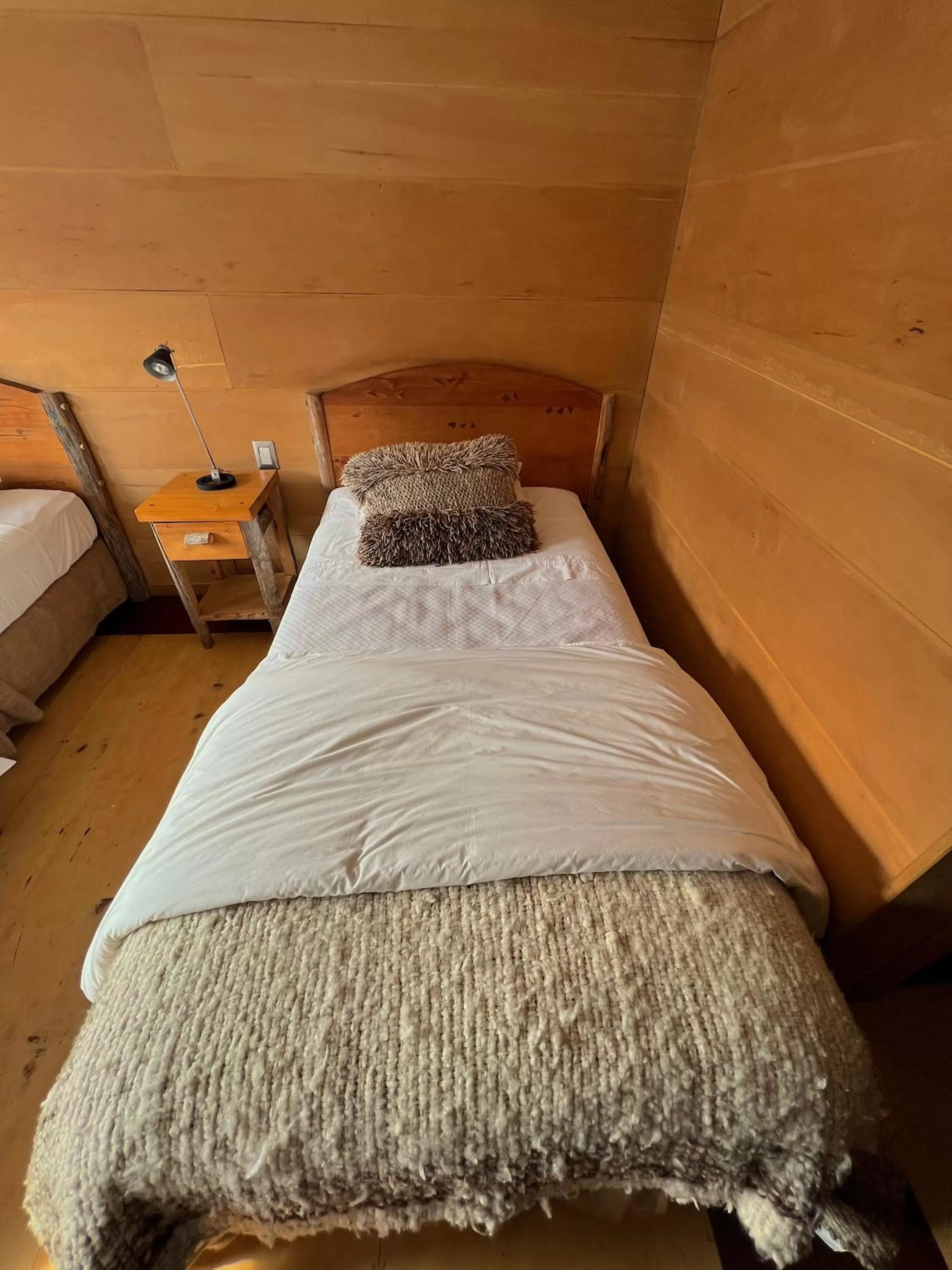 Bed in Palafito 1326 Hotel Boutique Chiloé